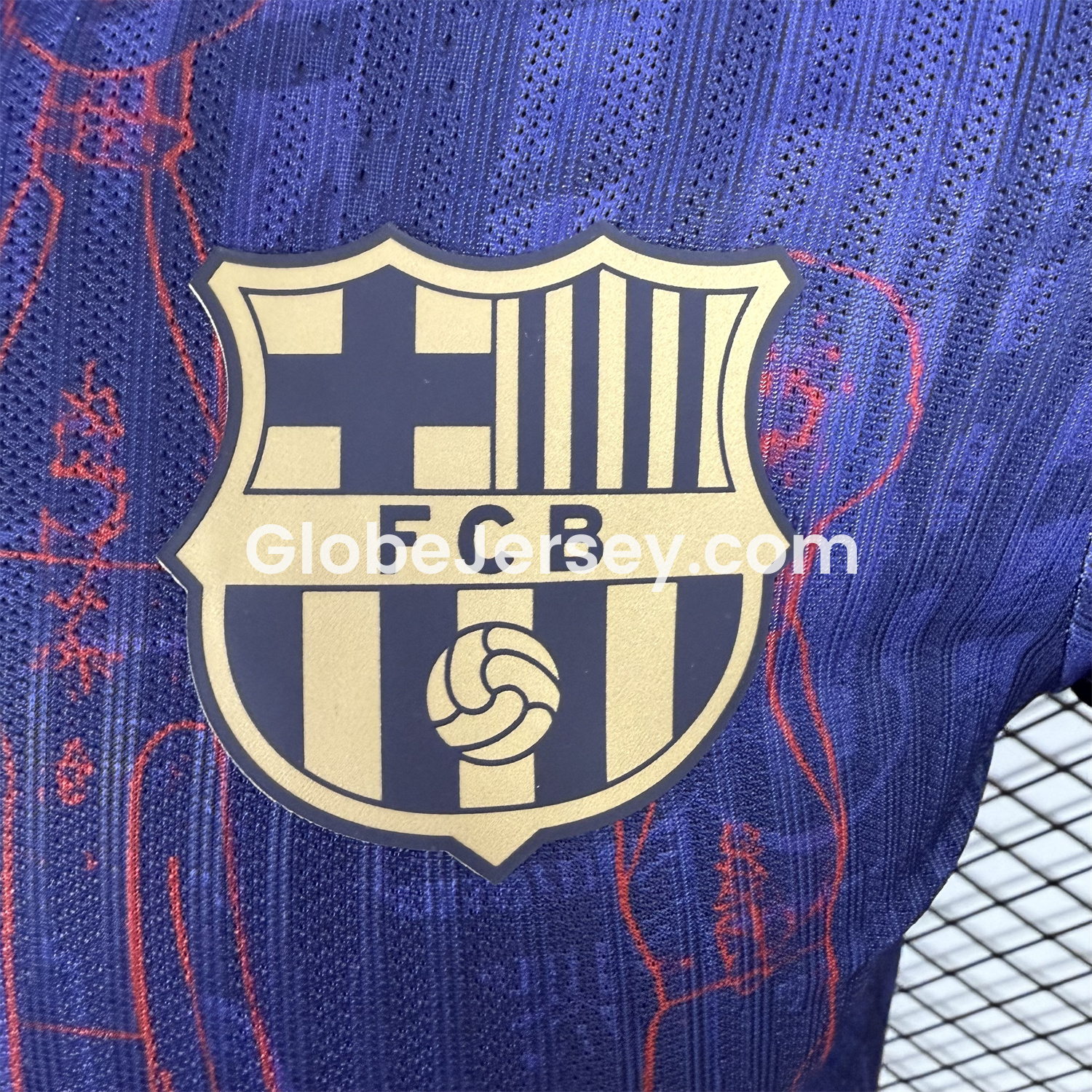 GlobeJersey-Barcelona 25-26 Sagrada Família Blue Special Edition Jersey - Player Version