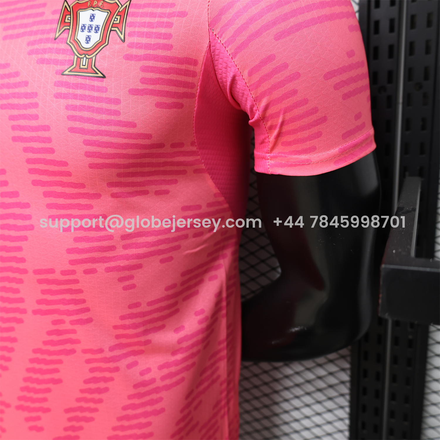 GlobeJersey-Portugal 2026 Pink Special Jersey - Player Version