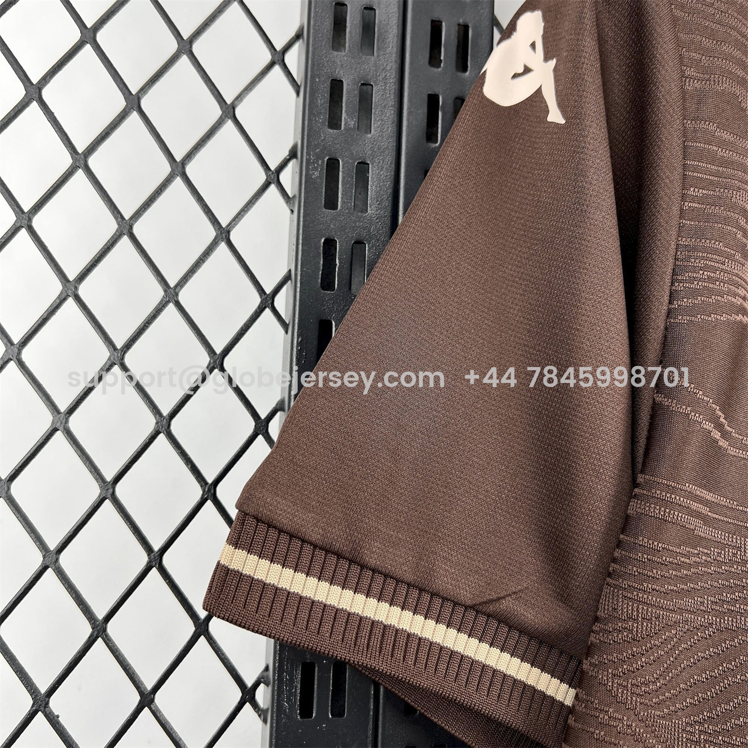 GlobeJersey-Vasco da Gama 25-26 Third Brown Jersey - Fans Version