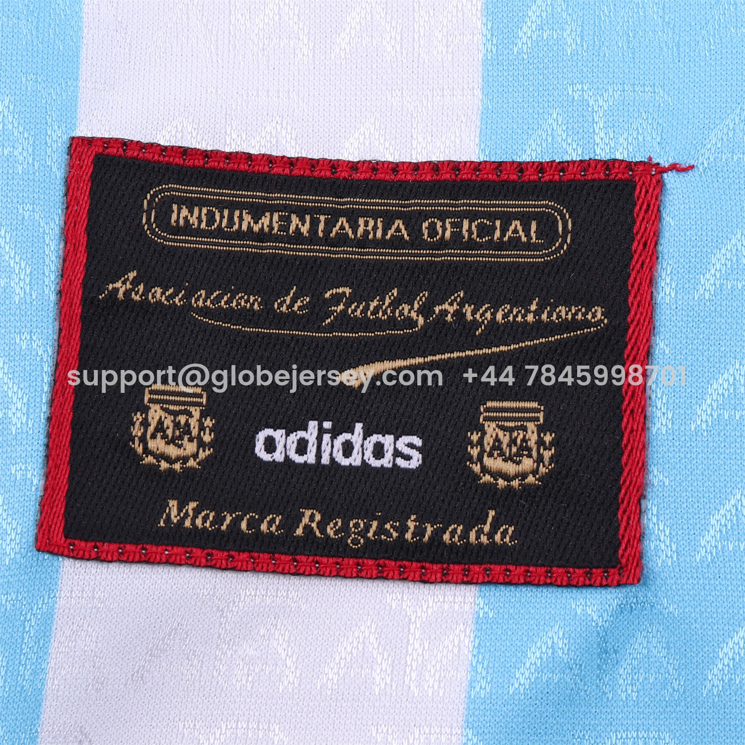 GlobeJersey-Retro Argentina 1996-97 Home Kids Kit