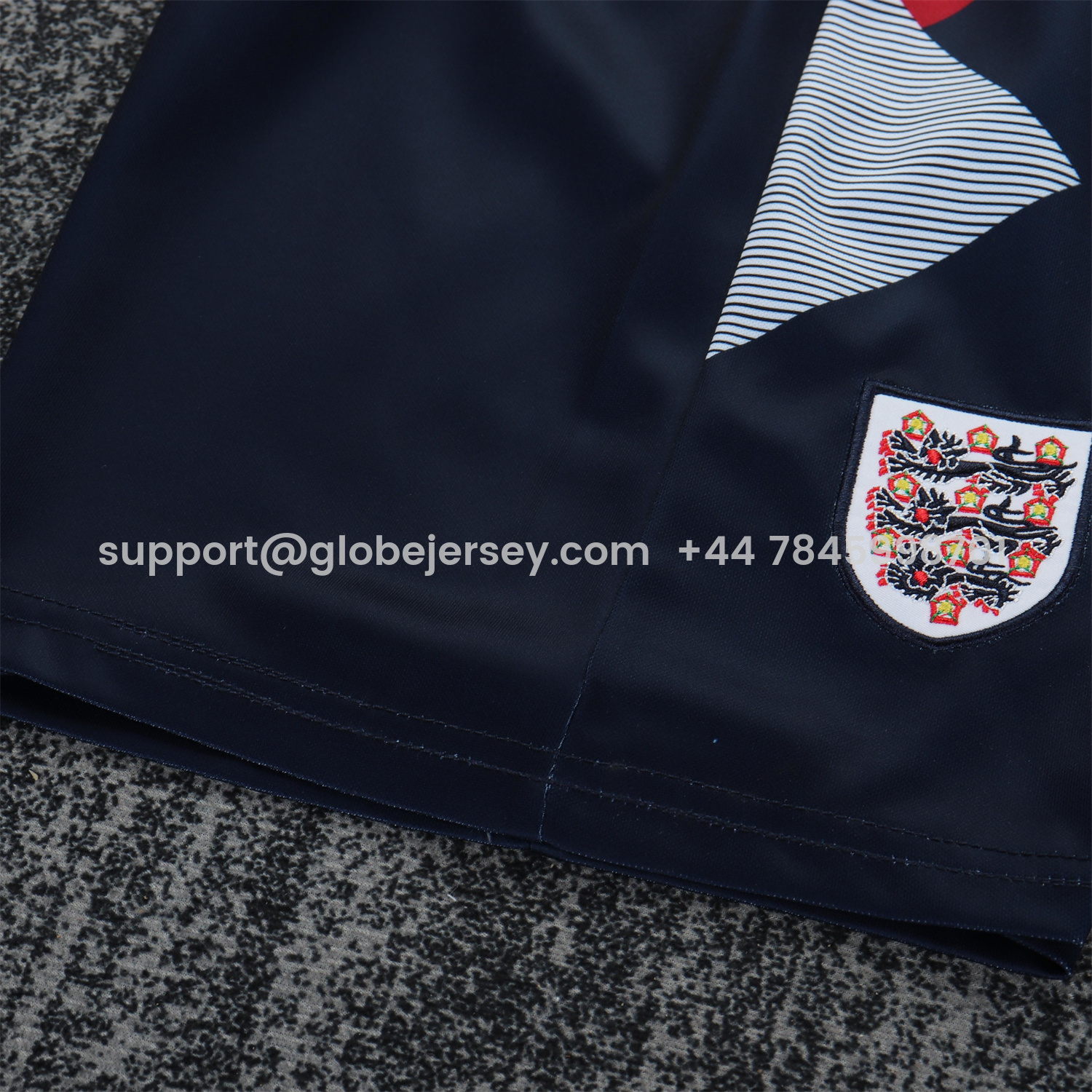 GlobeJersey-Retro England 1990 Home Kids Kit