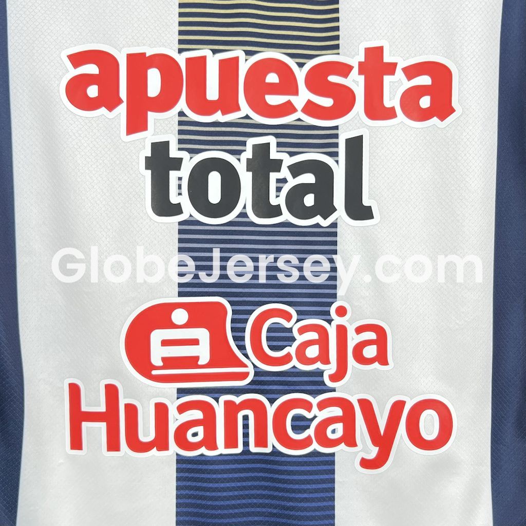 GlobeJersey-Alianza Lima 25-26 Home Jersey - Fans Version