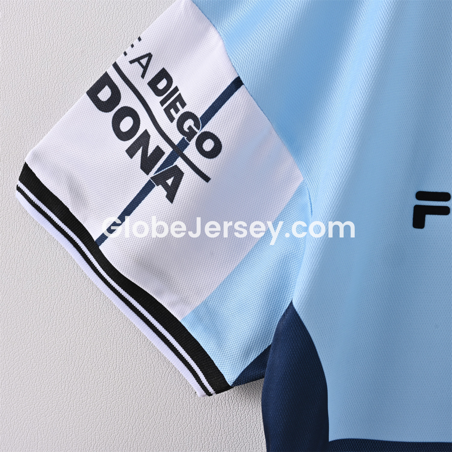 GlobeJersey-Retro Argentina 2001 Maradona Retirement Commemorative Edition Jersey with Maradona #10