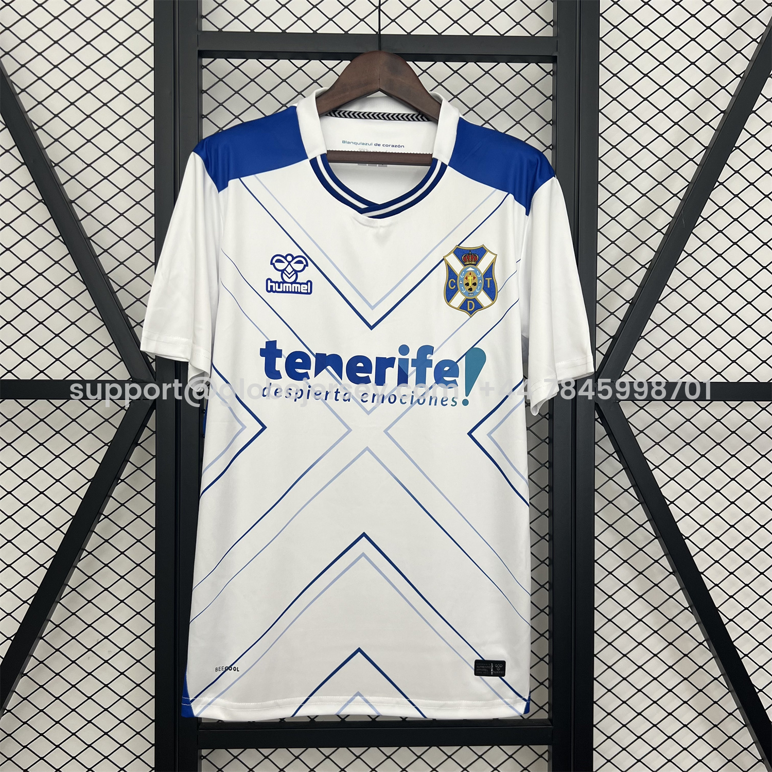 GlobeJersey-Tenerife 25-26 Home Jersey - Fans Version