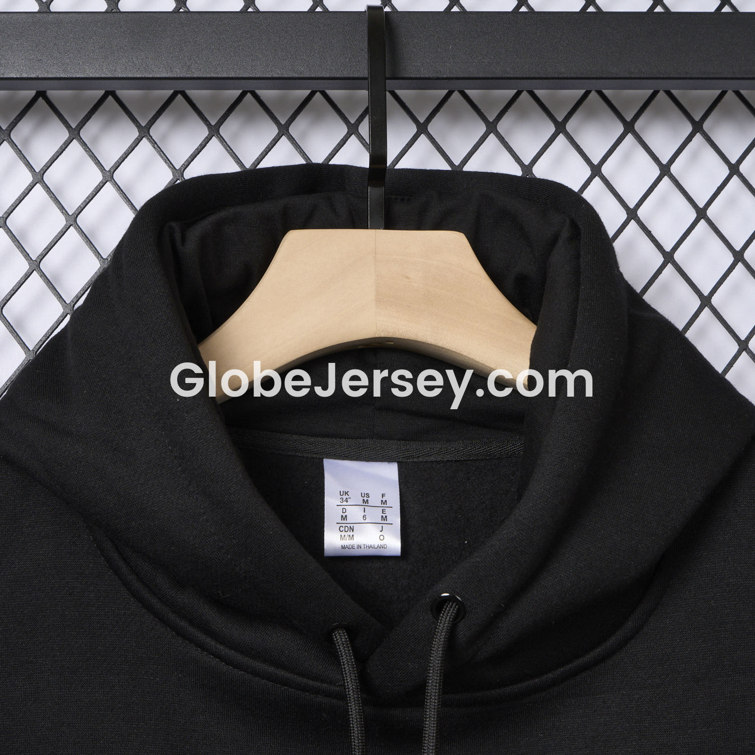 GlobeJersey-Barcelona x Travis Scott Black Unisex Pullover Hoodie