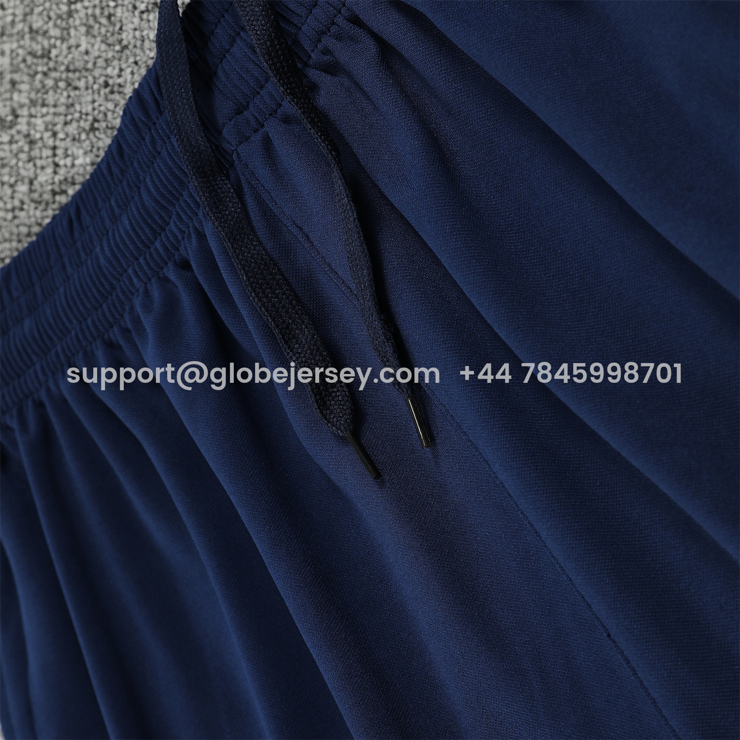 GlobeJersey-Paris Saint-Germain PSG 25-26 Vest Training Set - Red And Blue Lines Vest & Blue Shorts