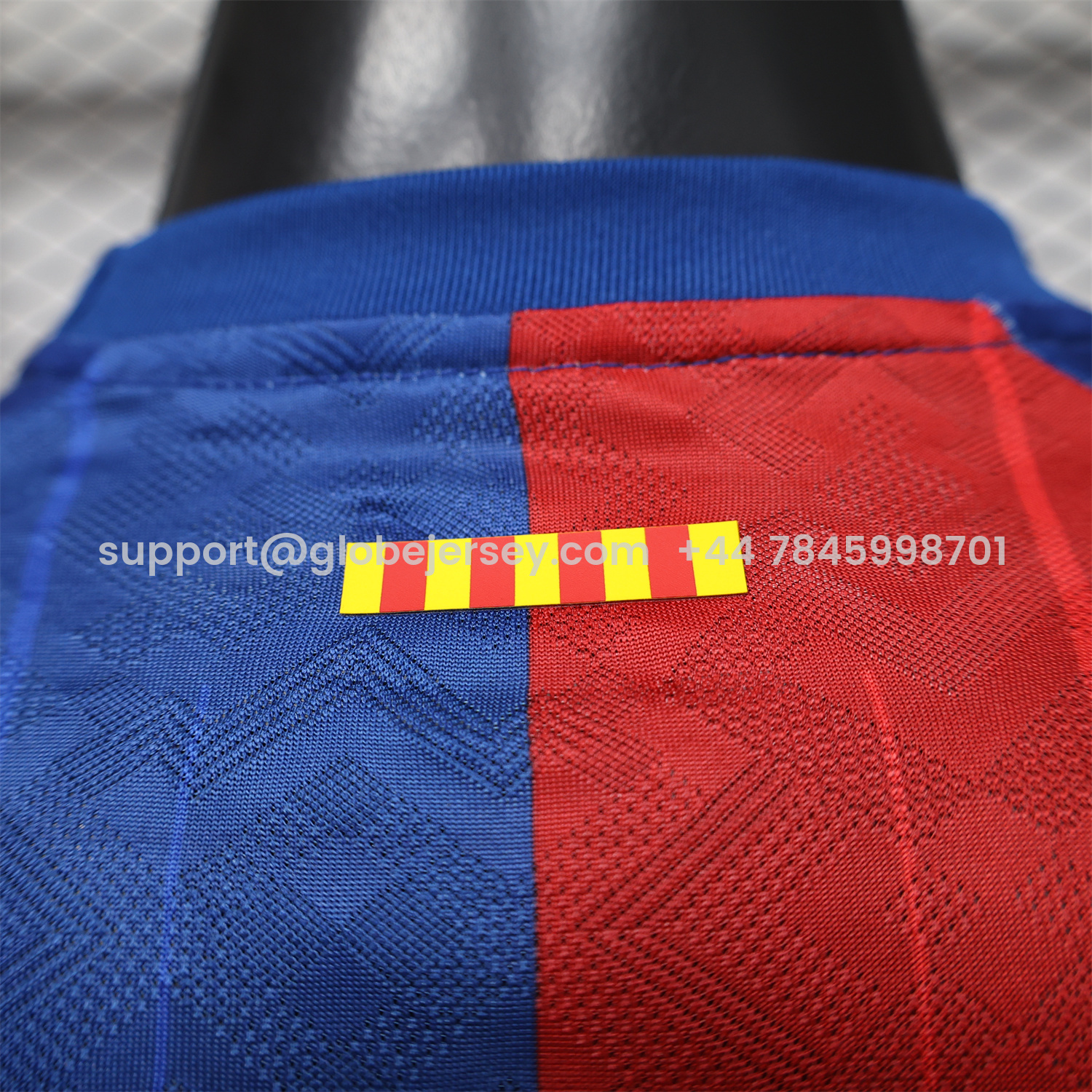 GlobeJersey-Barcelona 26-27 Red Blue Retro Style Casual Jersey - Player Version