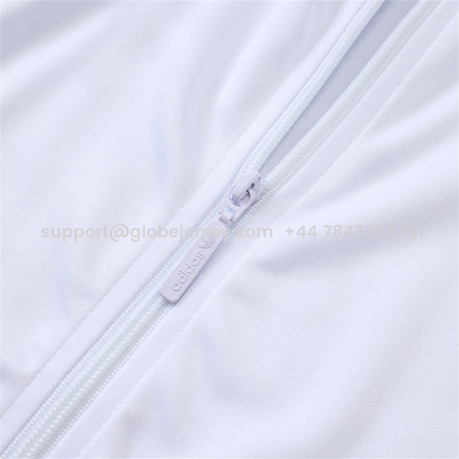 GlobeJersey-Germany 25-26 125th Anniversary Jacket Training Tracksuit - White Jackets & Black Pants