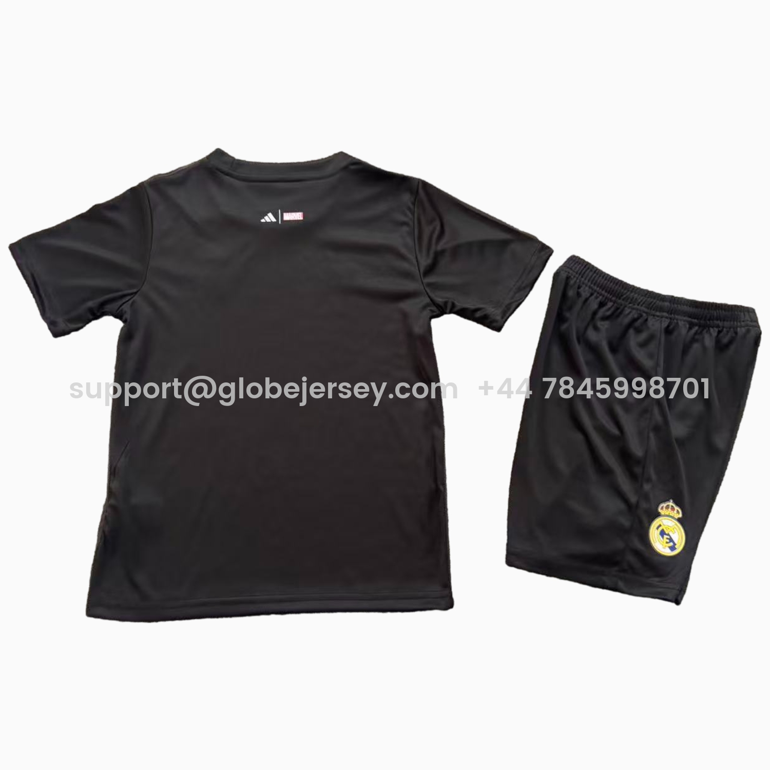 GlobeJersey-Real Madrid 25-26 Black Thunder Comics Special Kids Kit
