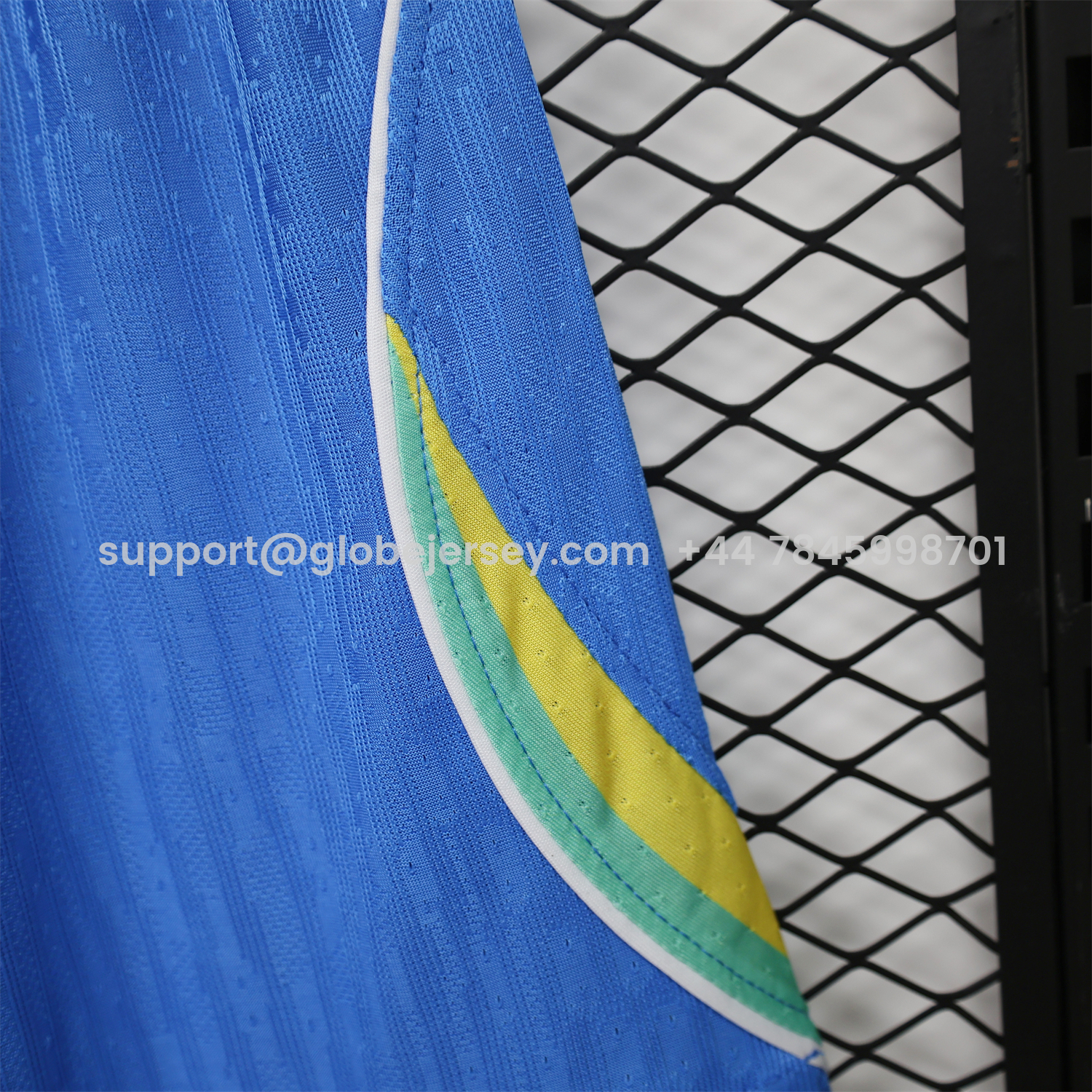 GlobeJersey-Brazil 2026 Home Blue Shorts - Player Version