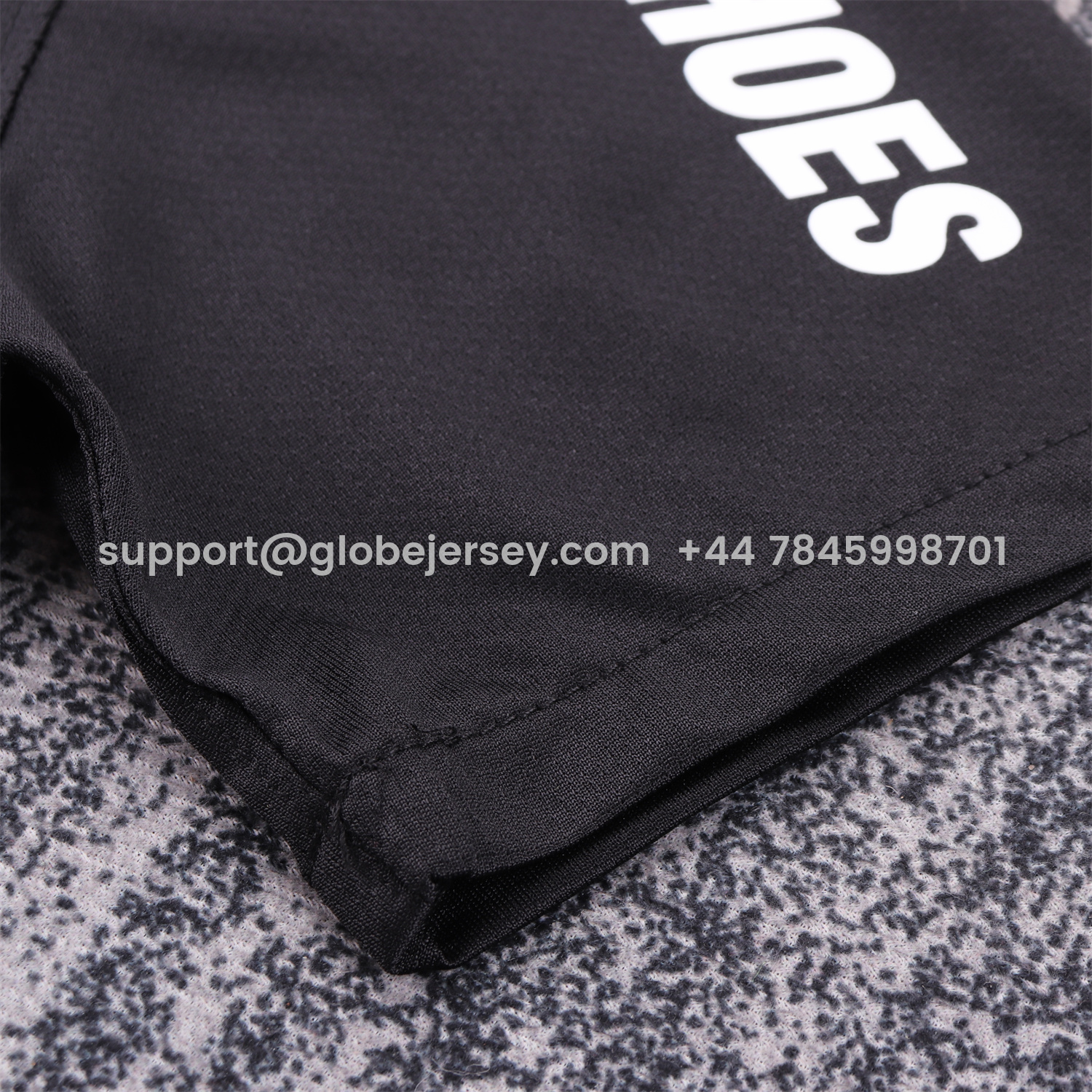 GlobeJersey-Retro Santos 2012 Black Special Kids Kit