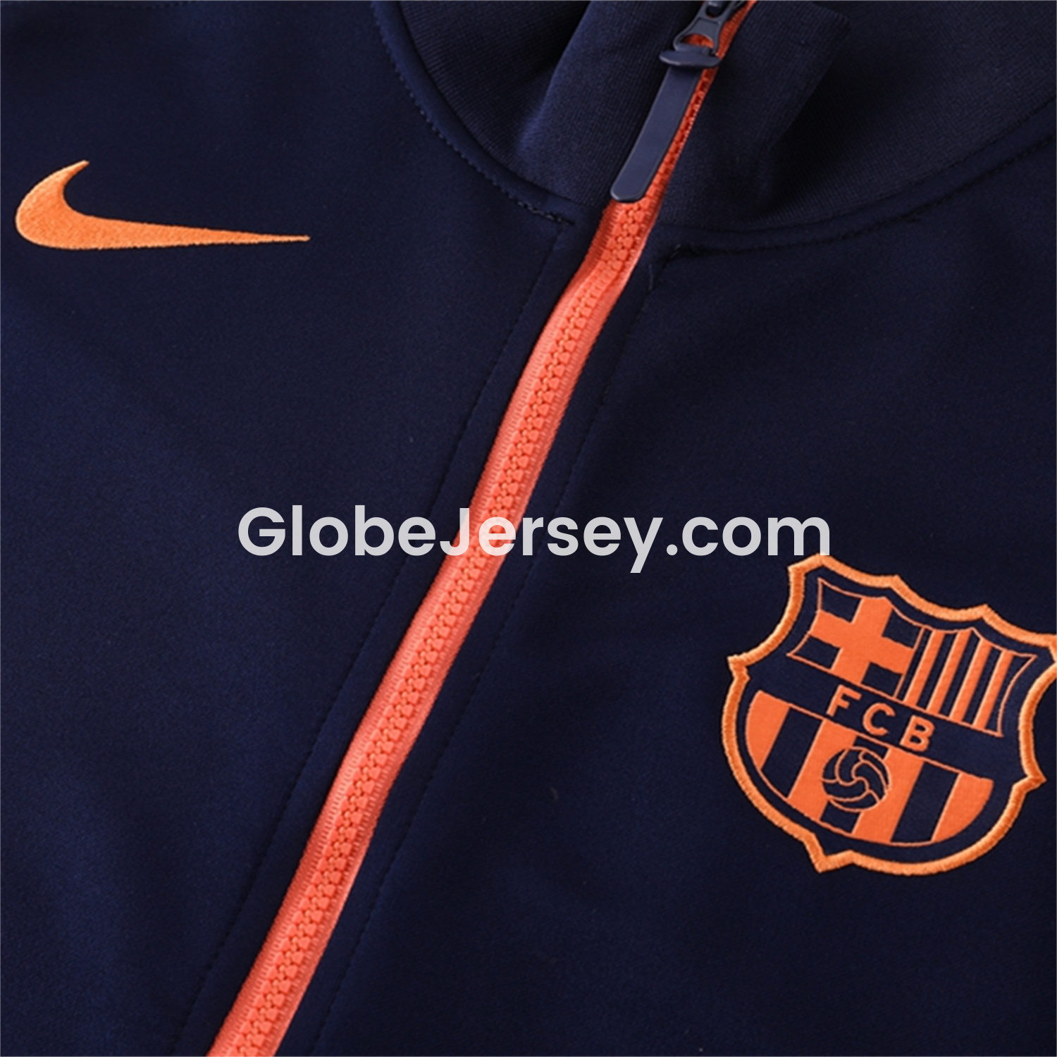 GlobeJersey-Barcelona 25-26 Jacket Training Tracksuit - Royal Blue top & Royal Blue Pants