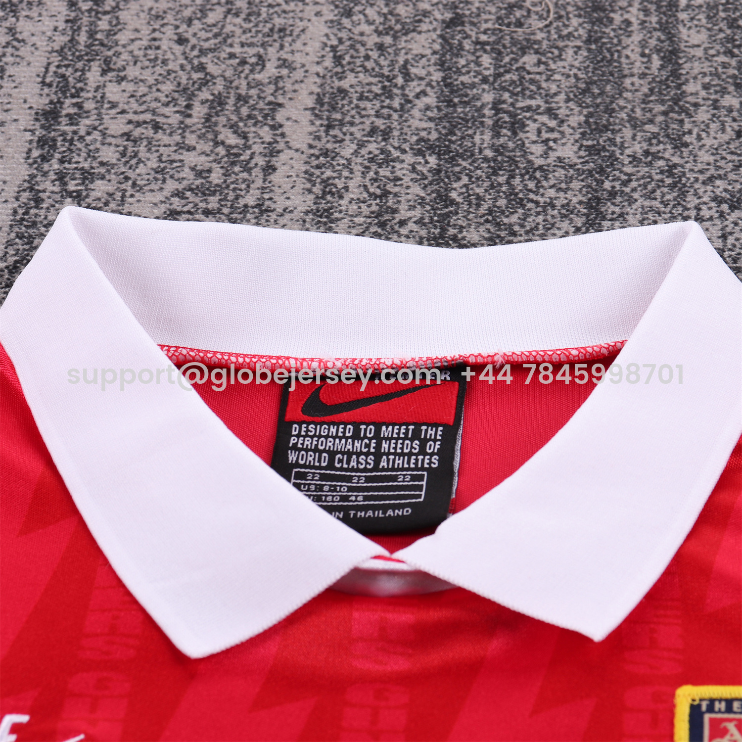 GlobeJersey-Retro Arsenal 1994-95 Home Kids Kit