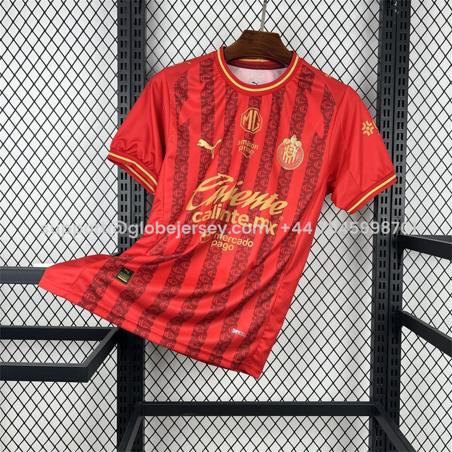 GlobeJersey-Chivas de Guadalajara 26-27 Red Special Jersey - Fans Version