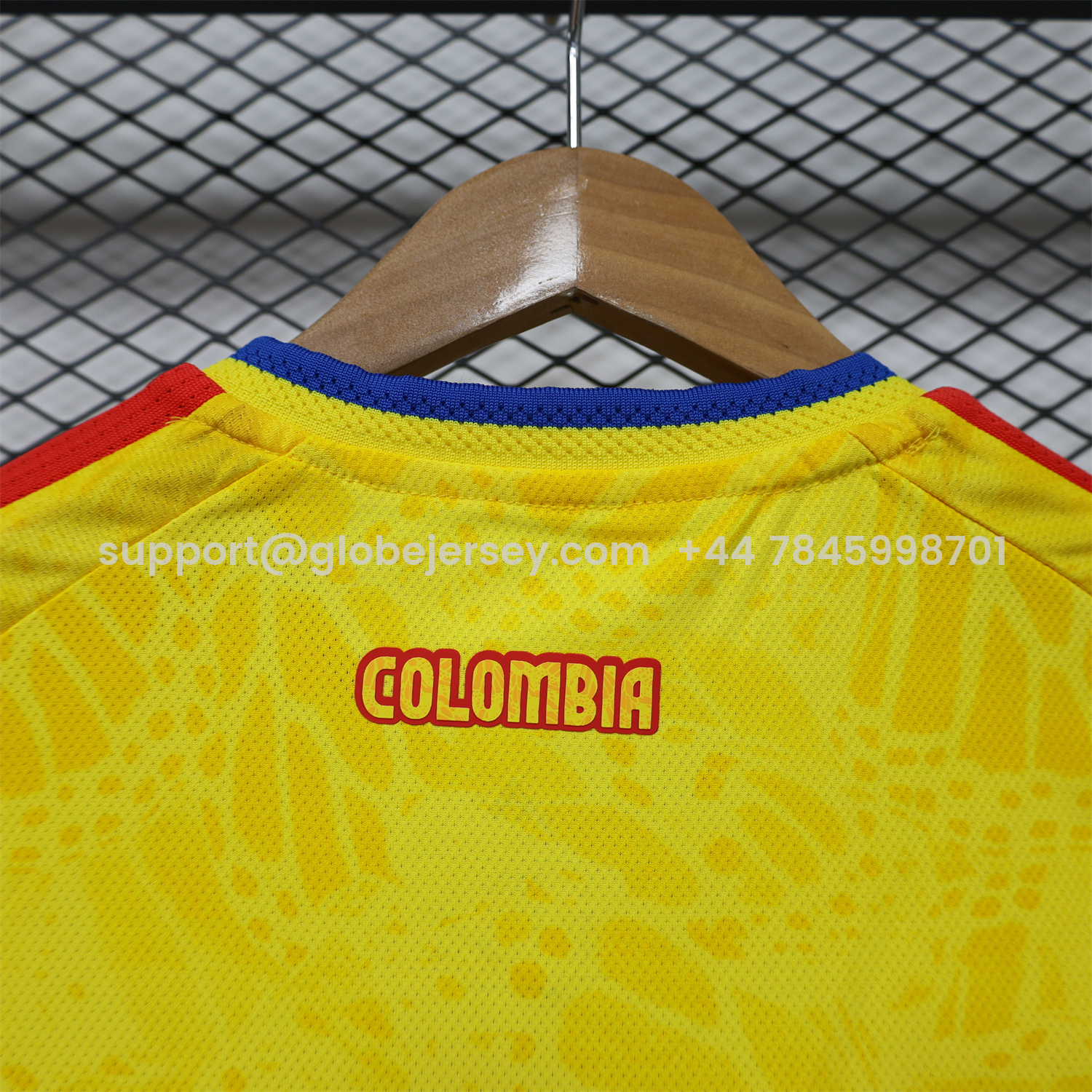 GlobeJersey-Women's Colombia 2026 Home Cropped Jersey - Player Version