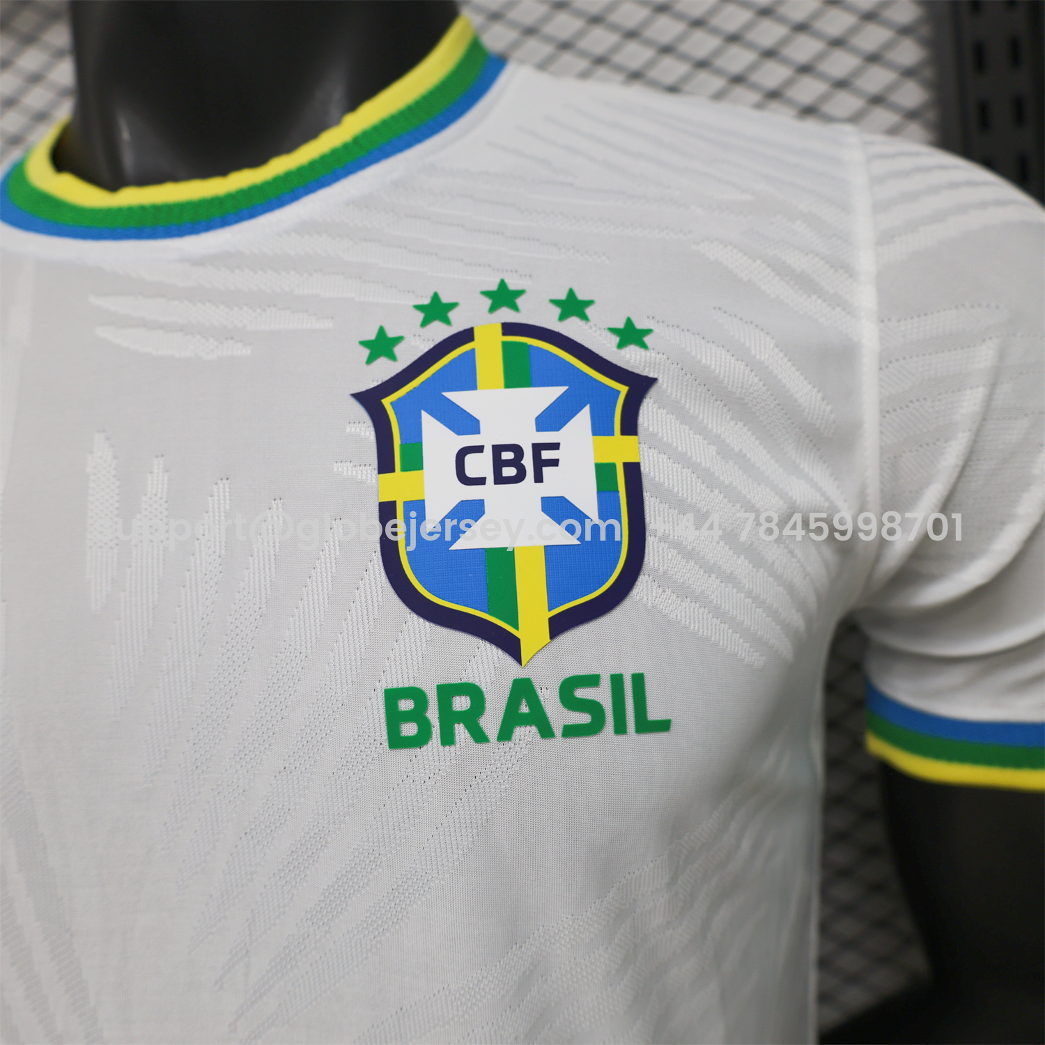 GlobeJersey-Brazil 2026 Retro Casual Style White Special Jersey - Player Version