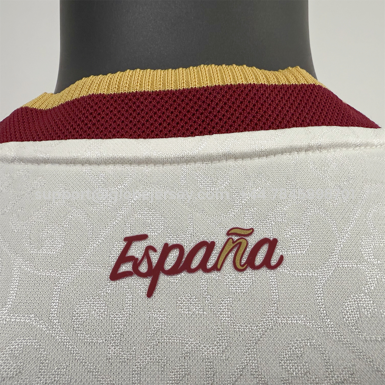 GlobeJersey-Spain 2026 Away White Jersey - Player Version