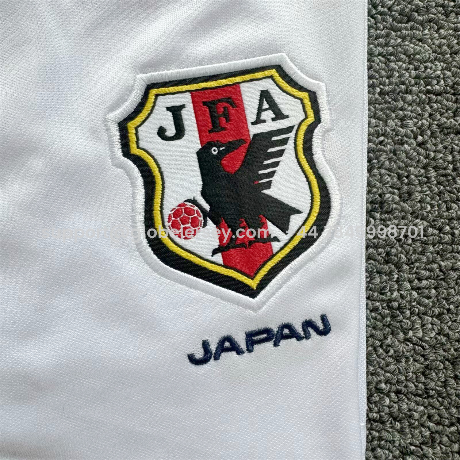 GlobeJersey-Retro Japan 2016-17 Away Kids Kit