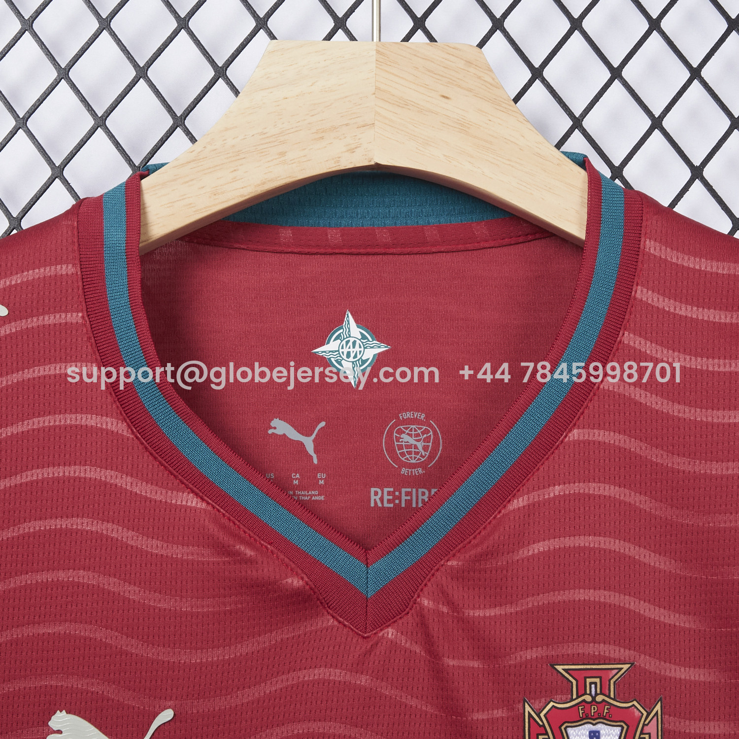 GlobeJersey-Women's Portugal 2026 Home Cropped Jersey