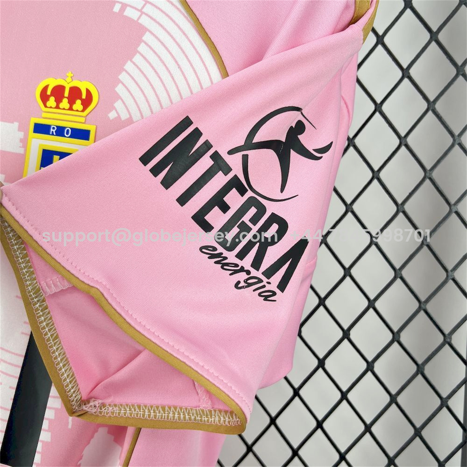 GlobeJersey-Real Oviedo 25-26 Pink Special Jersey - Fans Version