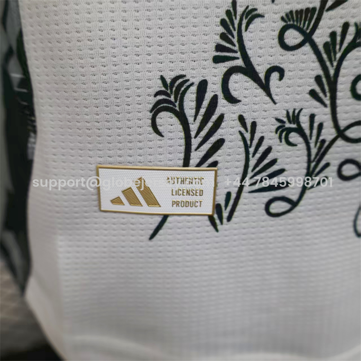 GlobeJersey-Algeria 25-26 Grey Plant White Special Jersey - Player Version