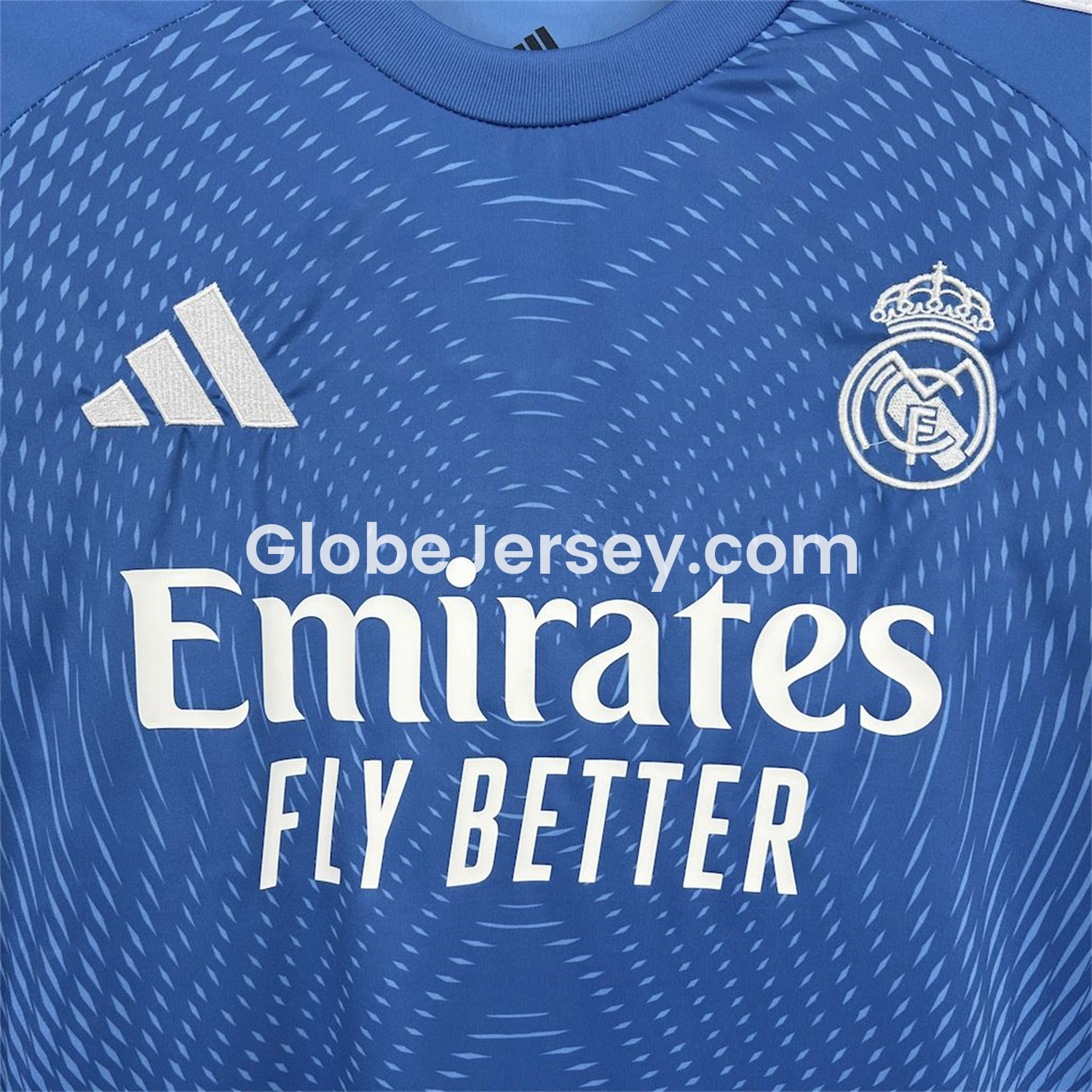 GlobeJersey-Real Madrid 25-26 Blue Goalkeeper Jersey - Fans Version