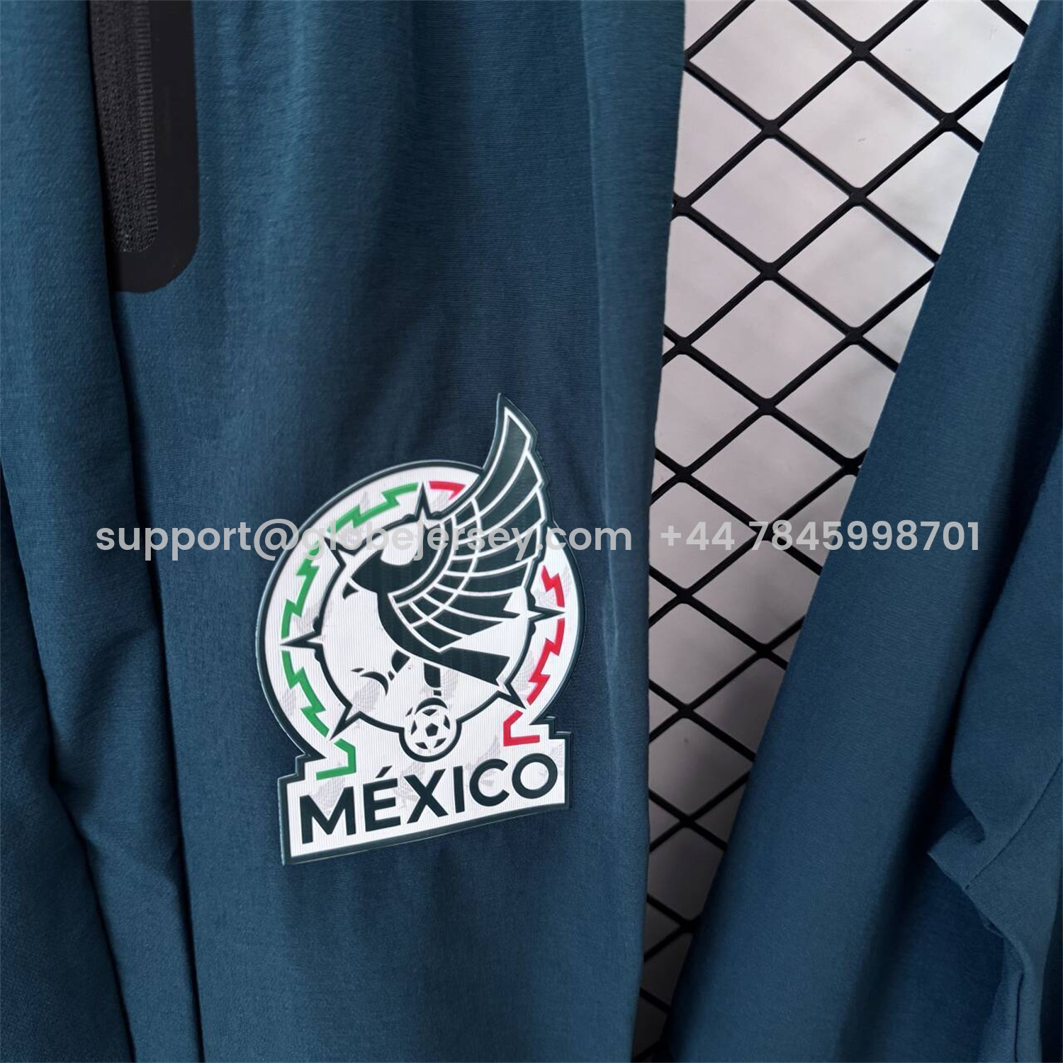 GlobeJersey-Mexico 2026 Windbreaker Training Set - Deep Green Top and Pants