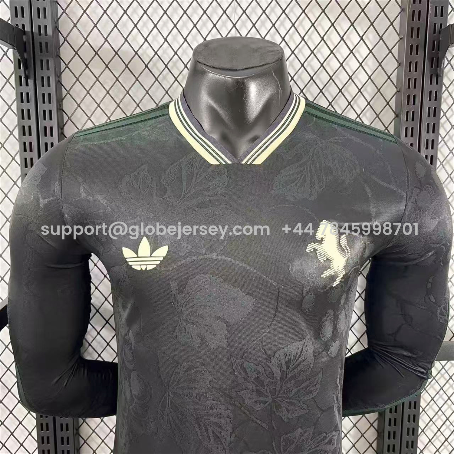 GlobeJersey-Juventus 25-26 Third Black Unsponsored Long Sleeves Jersey - Player Version