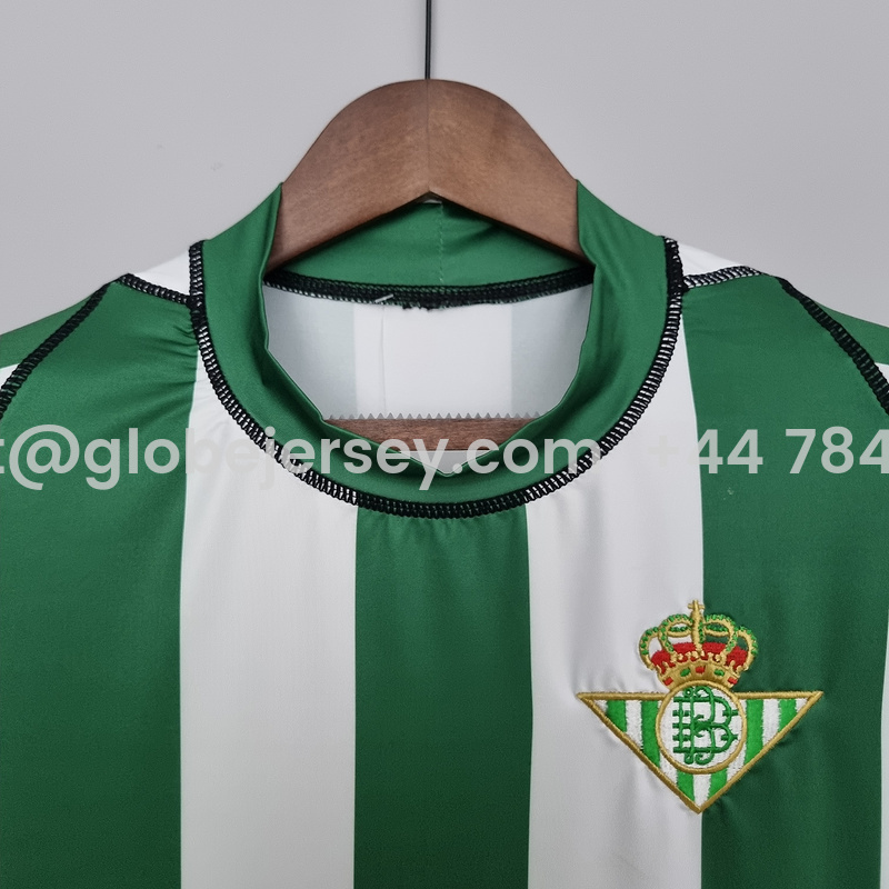 GlobeJersey-Retro Real Betis 2003-04 Home Stadium Jersey