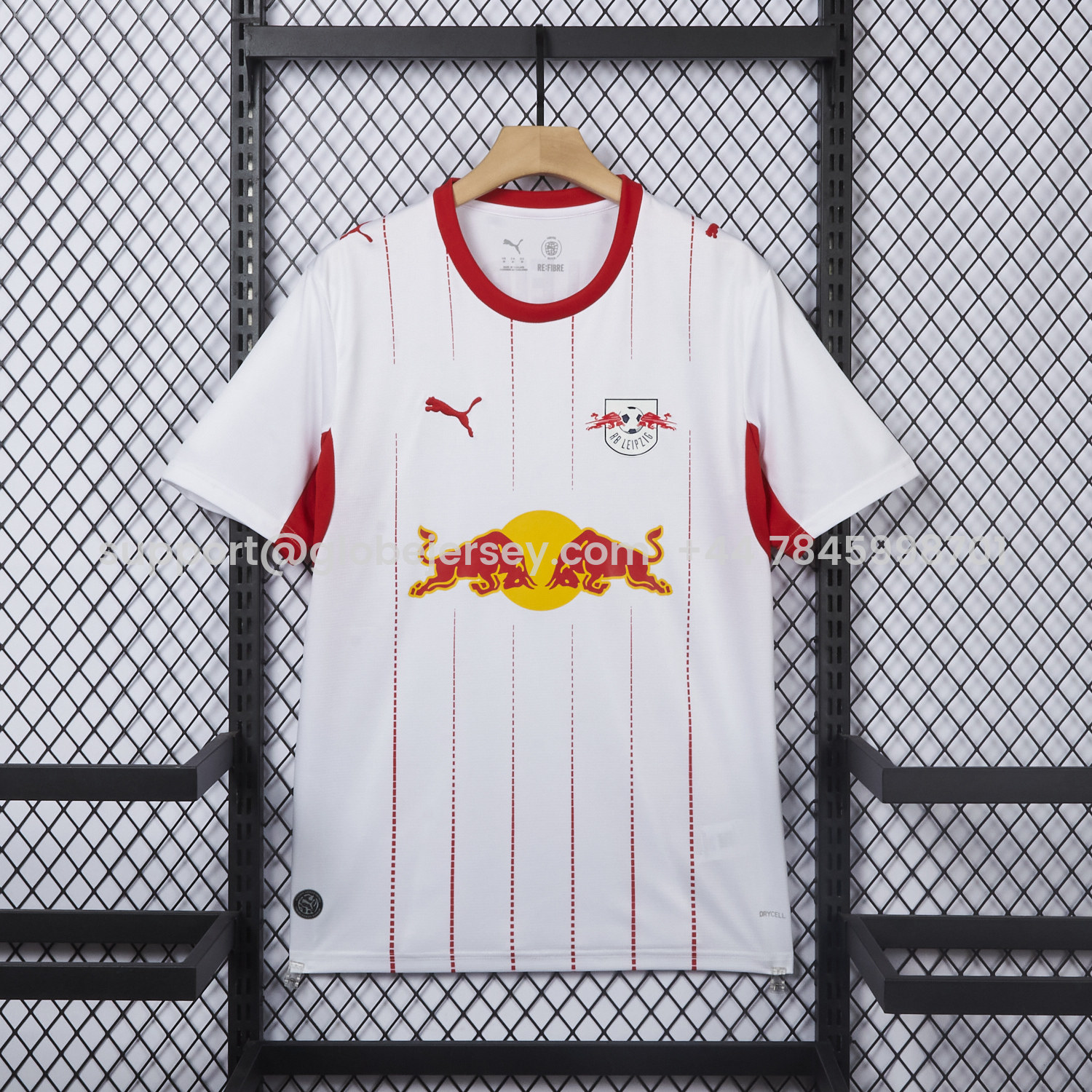 GlobeJersey-RB Leipzig 26-27 Home Jersey - Fans Version