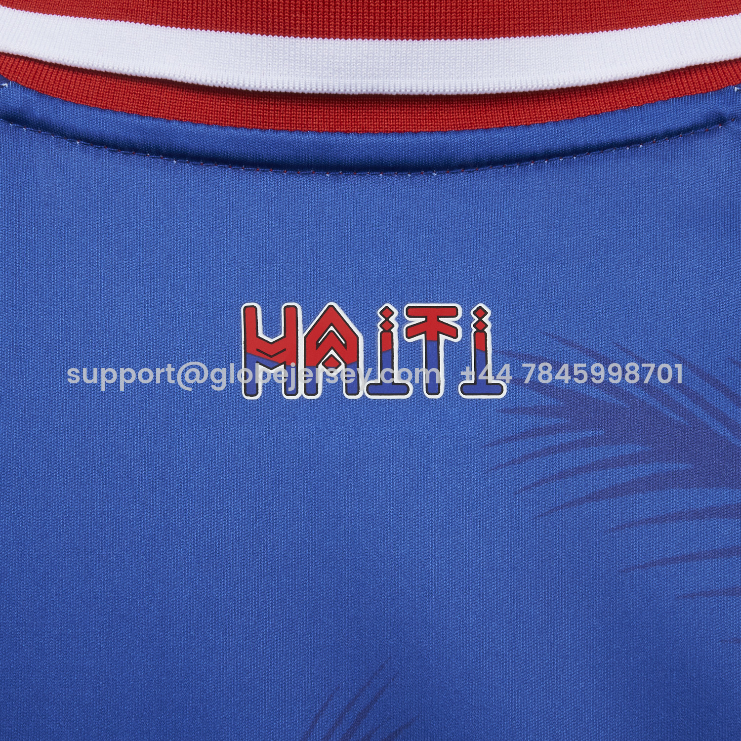 GlobeJersey-Haiti 26-27 Home Jersey - Fans Version