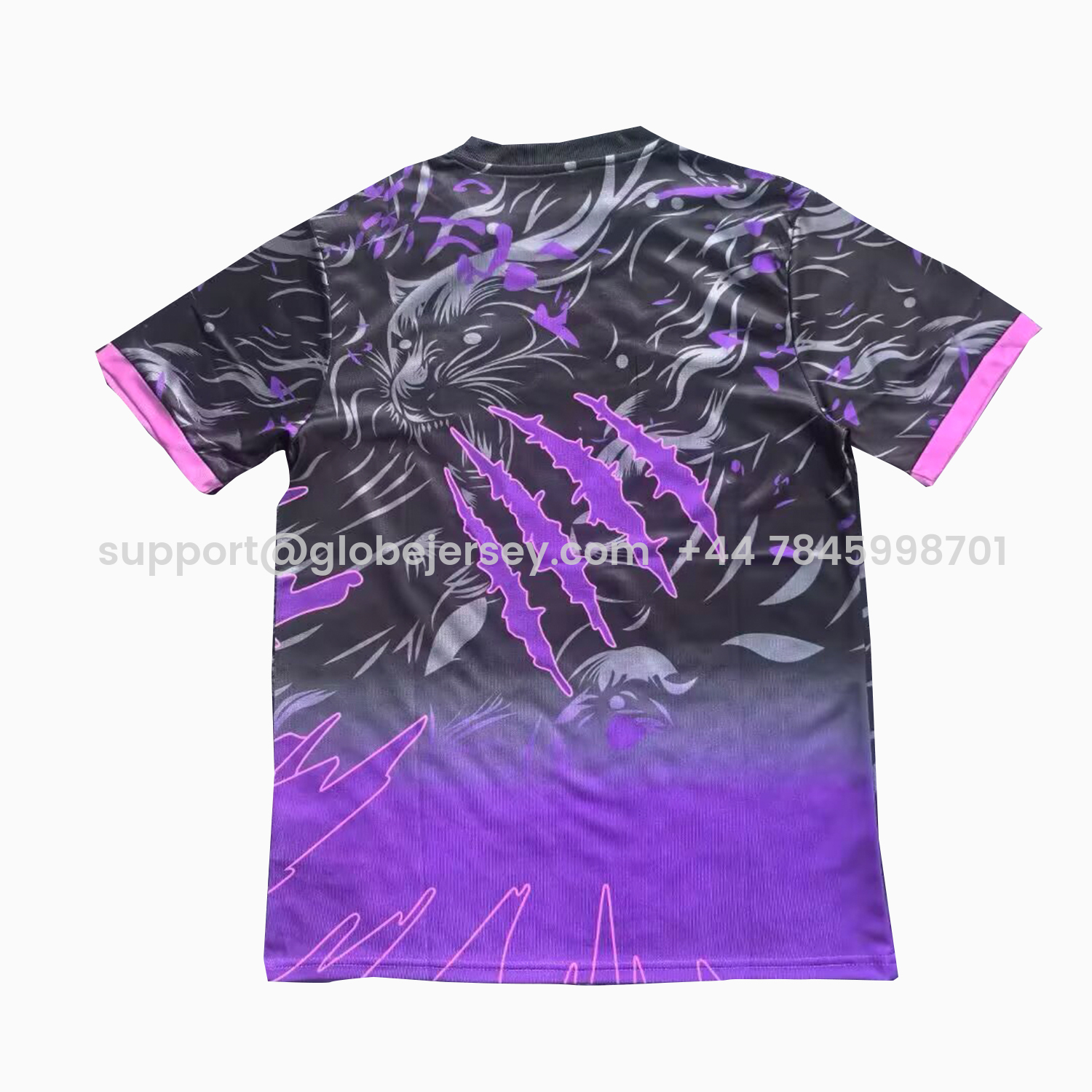 GlobeJersey-Brazil 25-26 Leopard Purple And Black Jersey - Fans Version