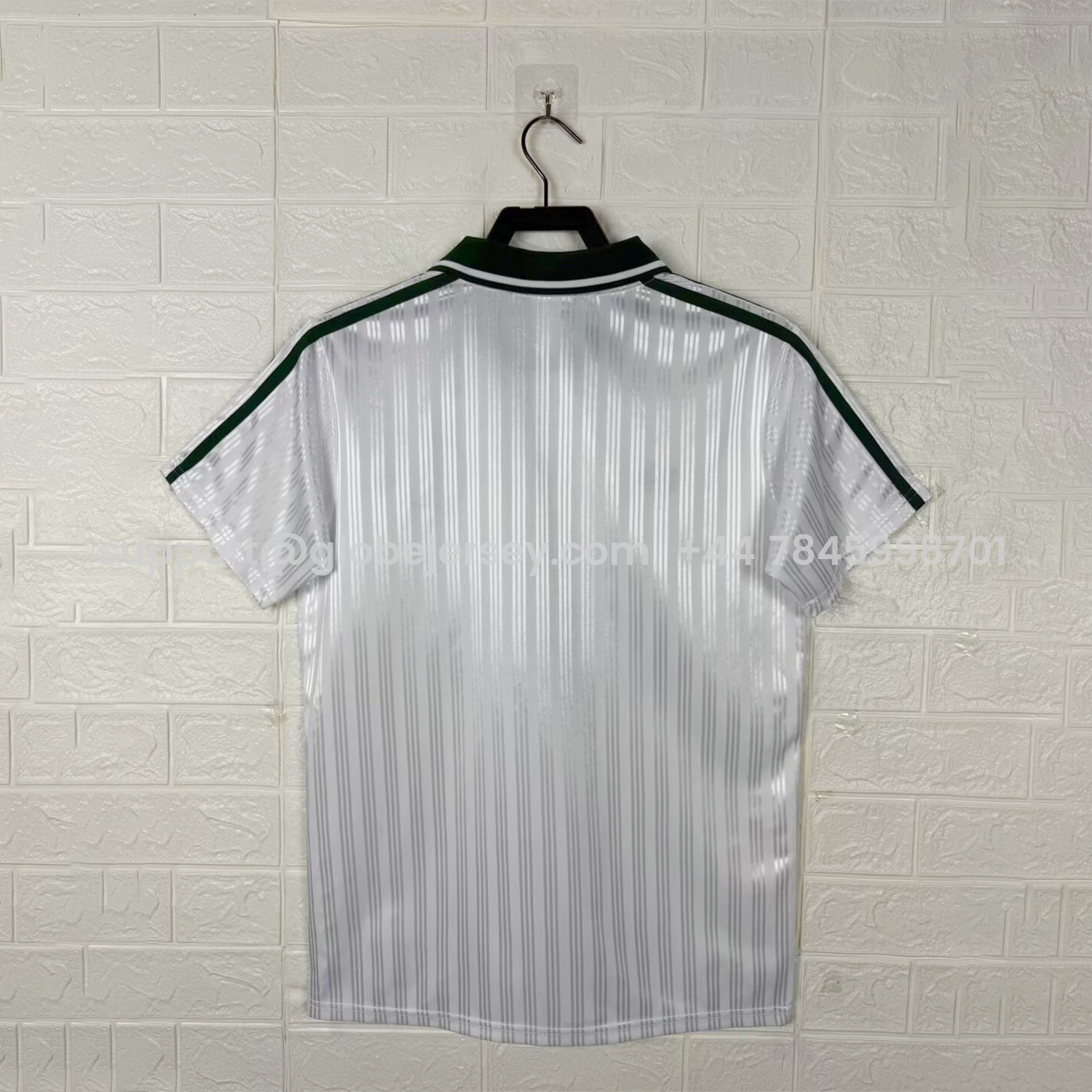 GlobeJersey-Bohemian 25-26 Oasis Originals Tour White Stripes Jersey - Fans Version