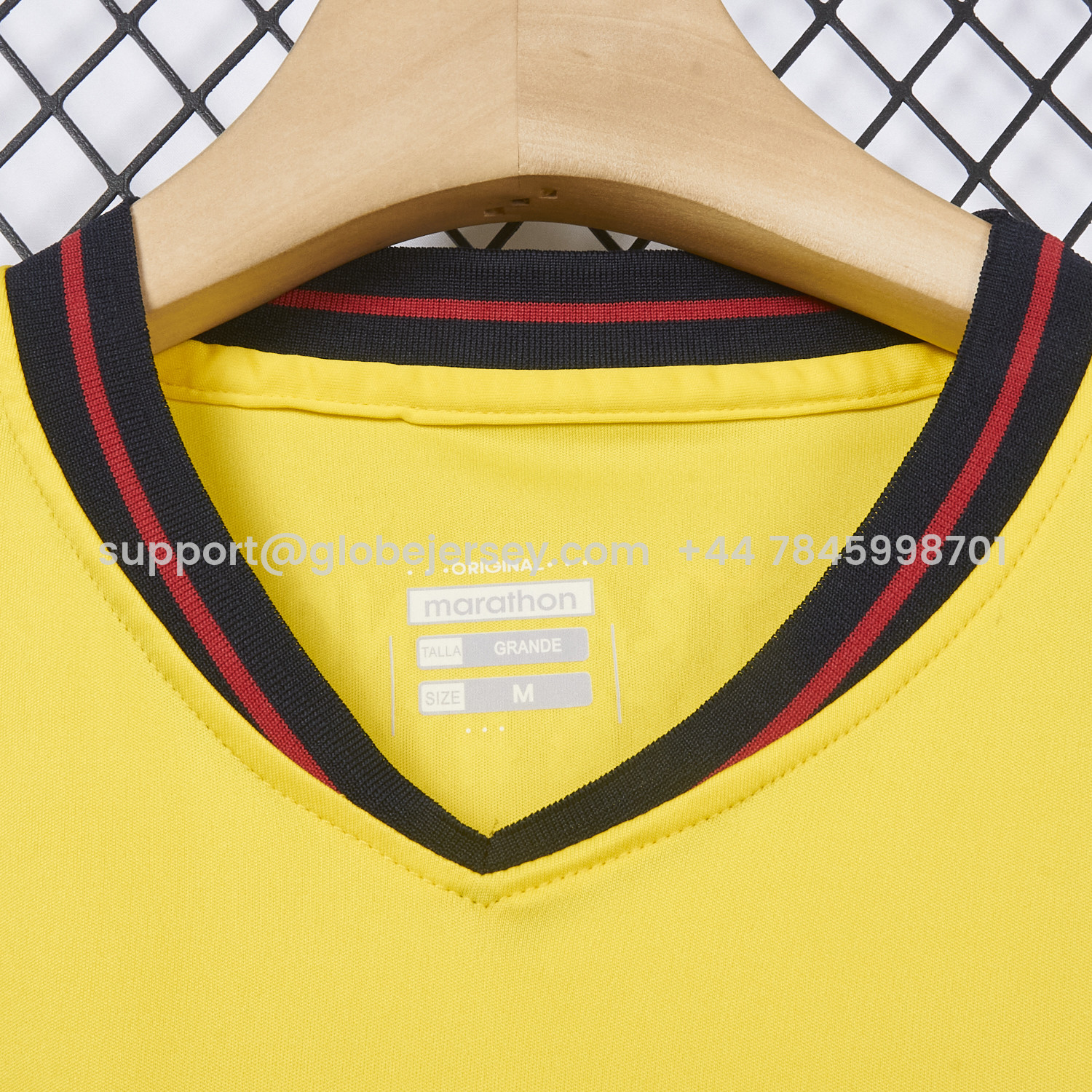 GlobeJersey-Ecuador 2026 Home Yellow Jersey - Fans Version