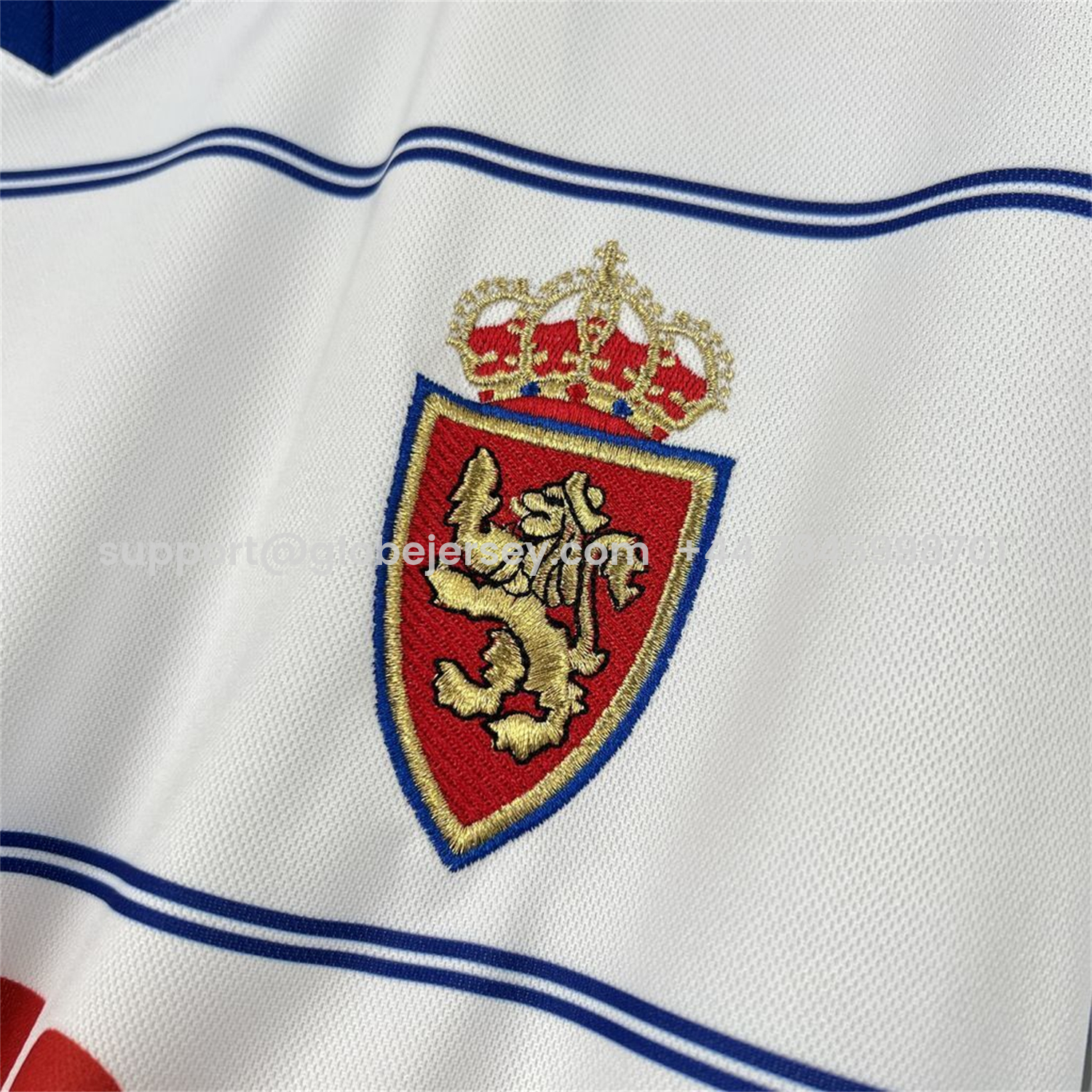 GlobeJersey-Retro Real Zaragoza 2000-01 Home Jersey