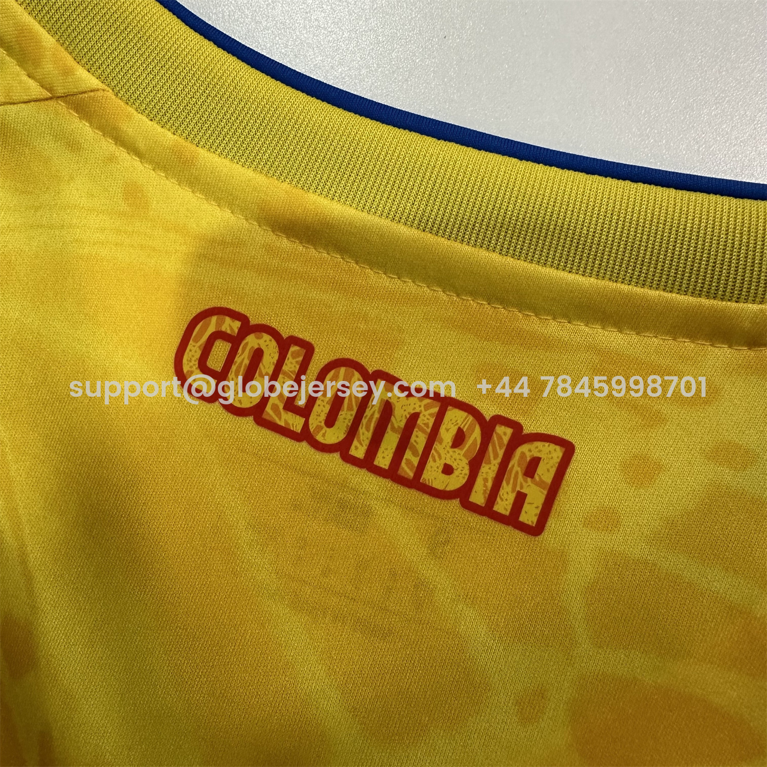 GlobeJersey-Colombia 2026 Home Jersey - Fans Version
