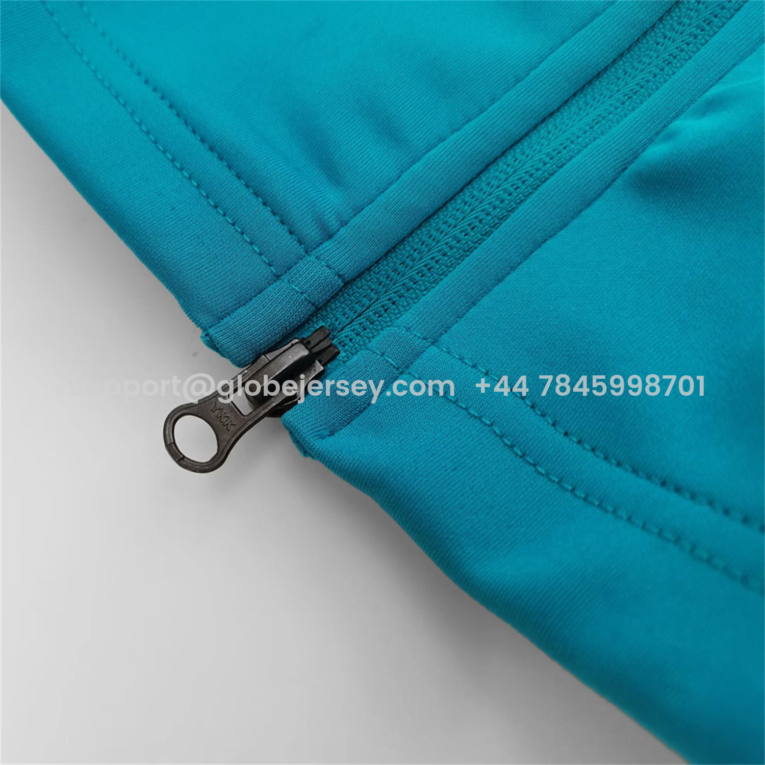 GlobeJersey-Retro Brazil 2022 Lake Blue Windbreaker