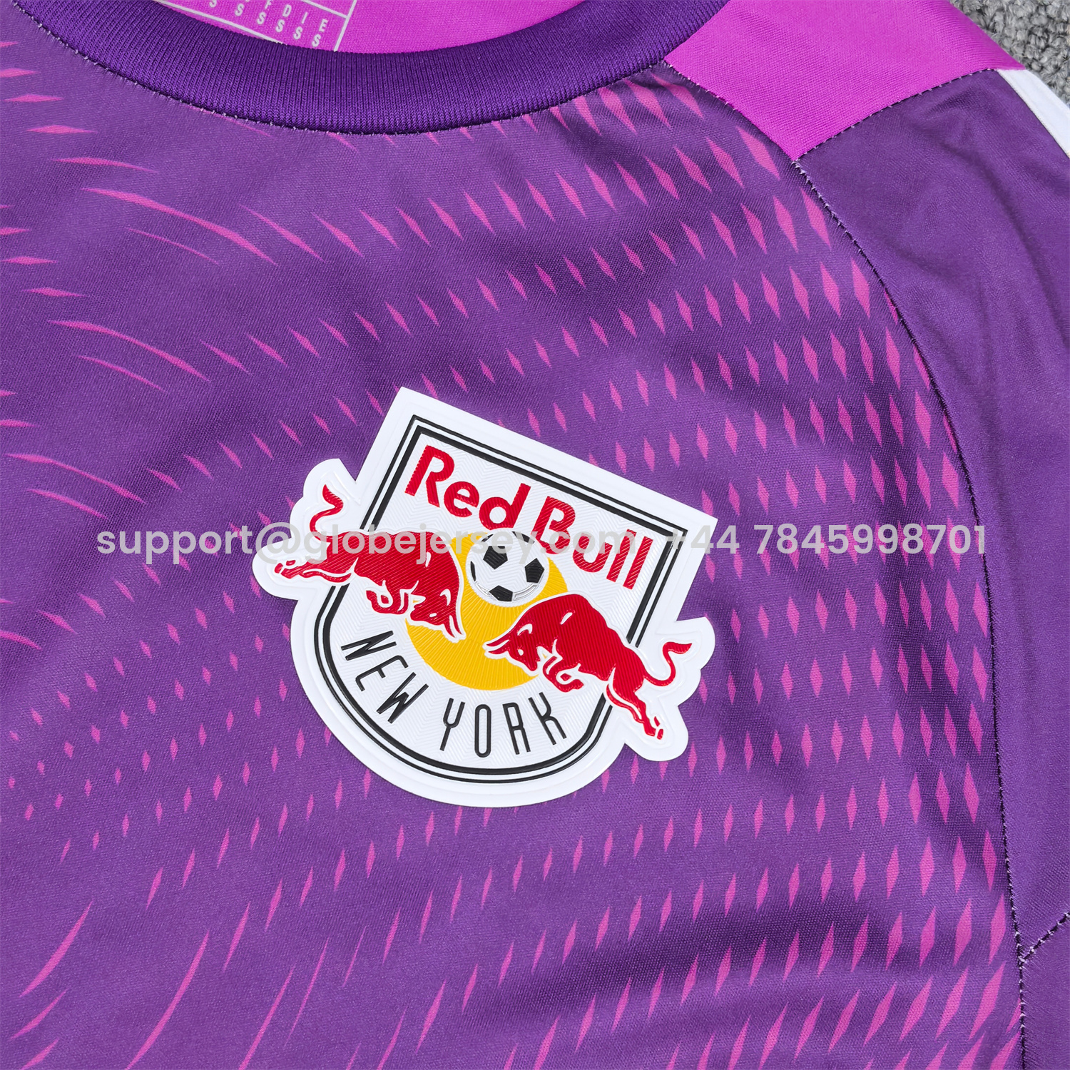GlobeJersey-New York Red Bulls 25-26 Purple Goalkeeper Jersey - Fans Version