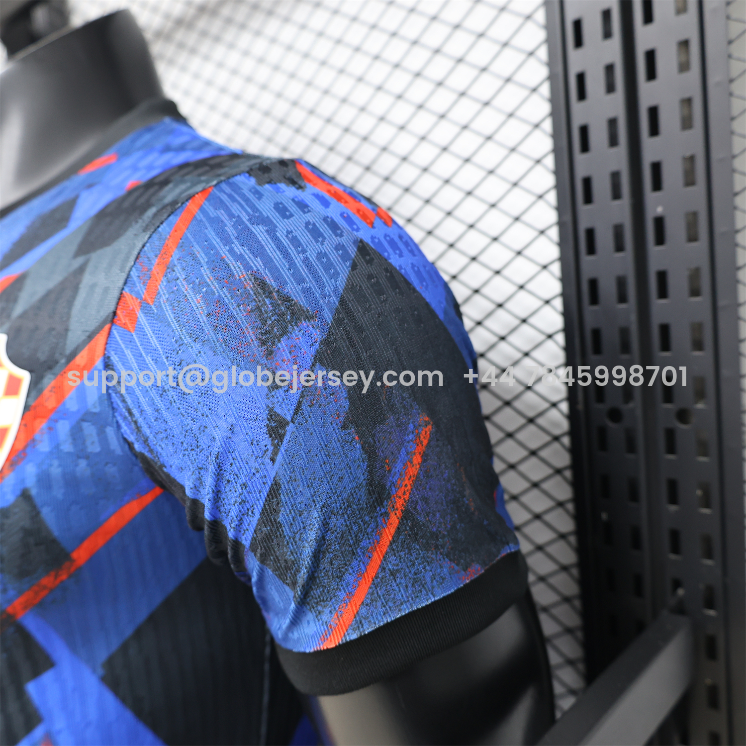 GlobeJersey-Croatia 2026 Blue And Black Special Jersey - Player Version
