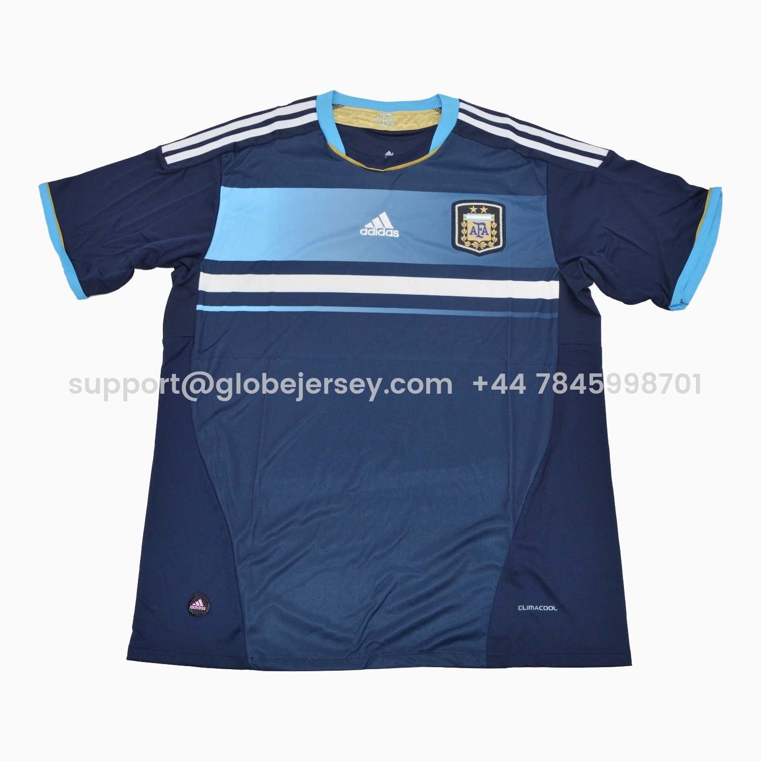 GlobeJersey-Retro Argentina 2011-13 Away Jersey