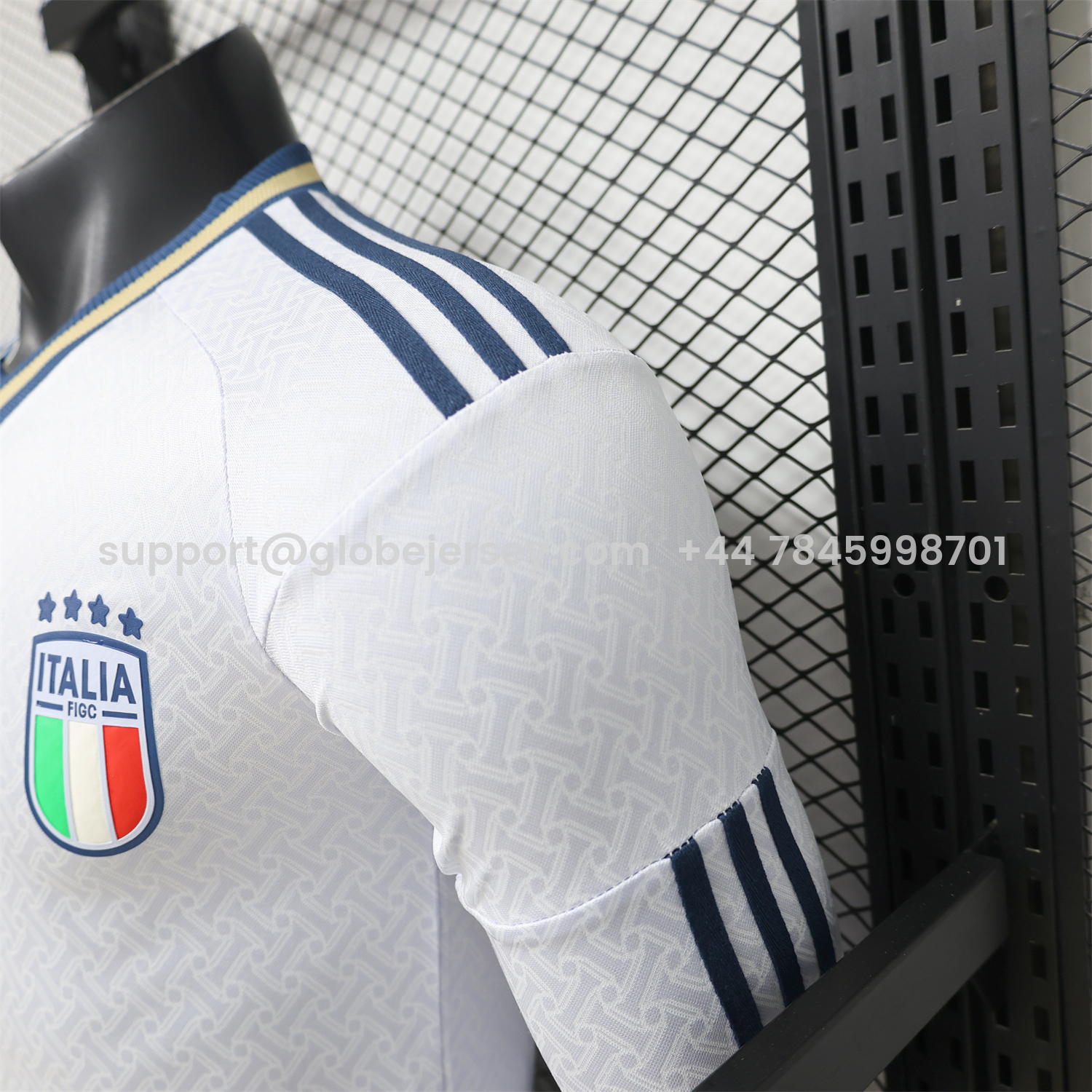 GlobeJersey-Italy 2026 Away Long Sleeves Jersey - Player Version