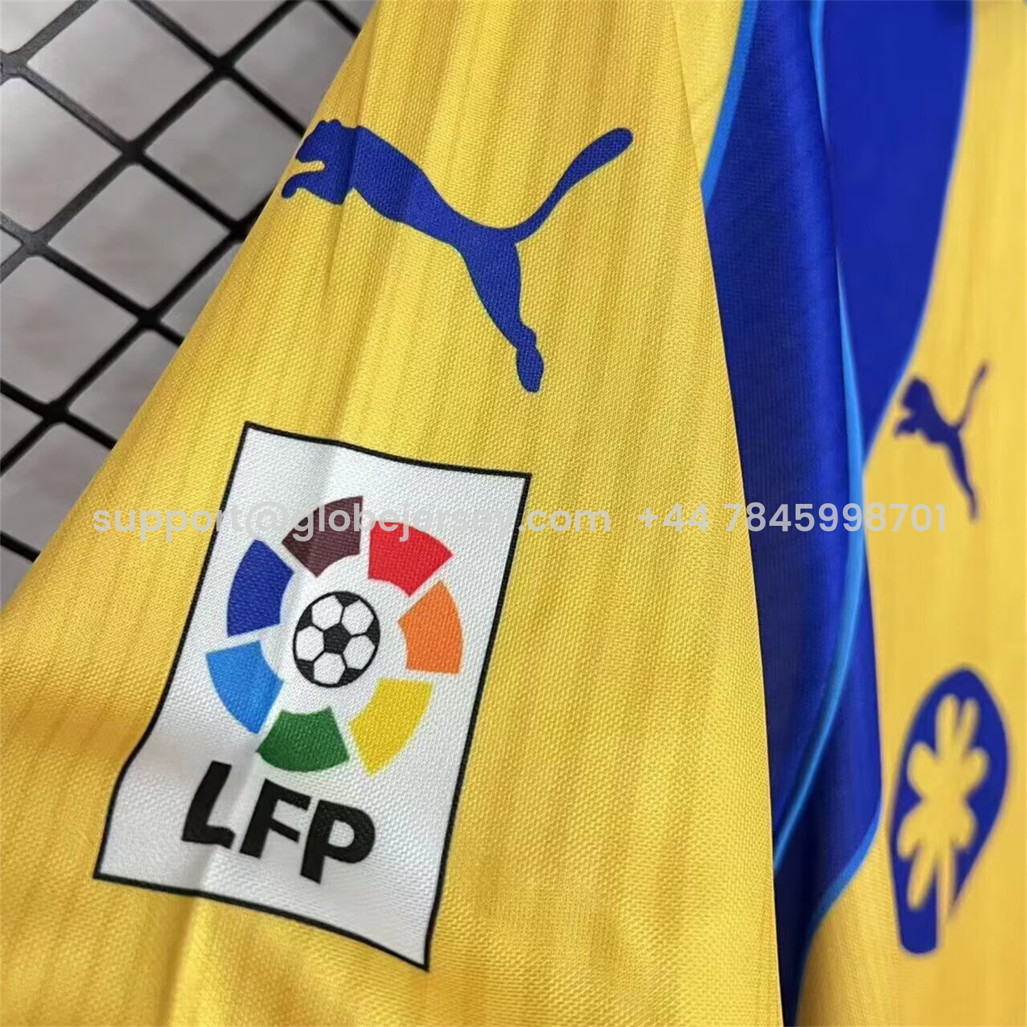GlobeJersey-Retro Las Palmas 2000-01 Home Jersey