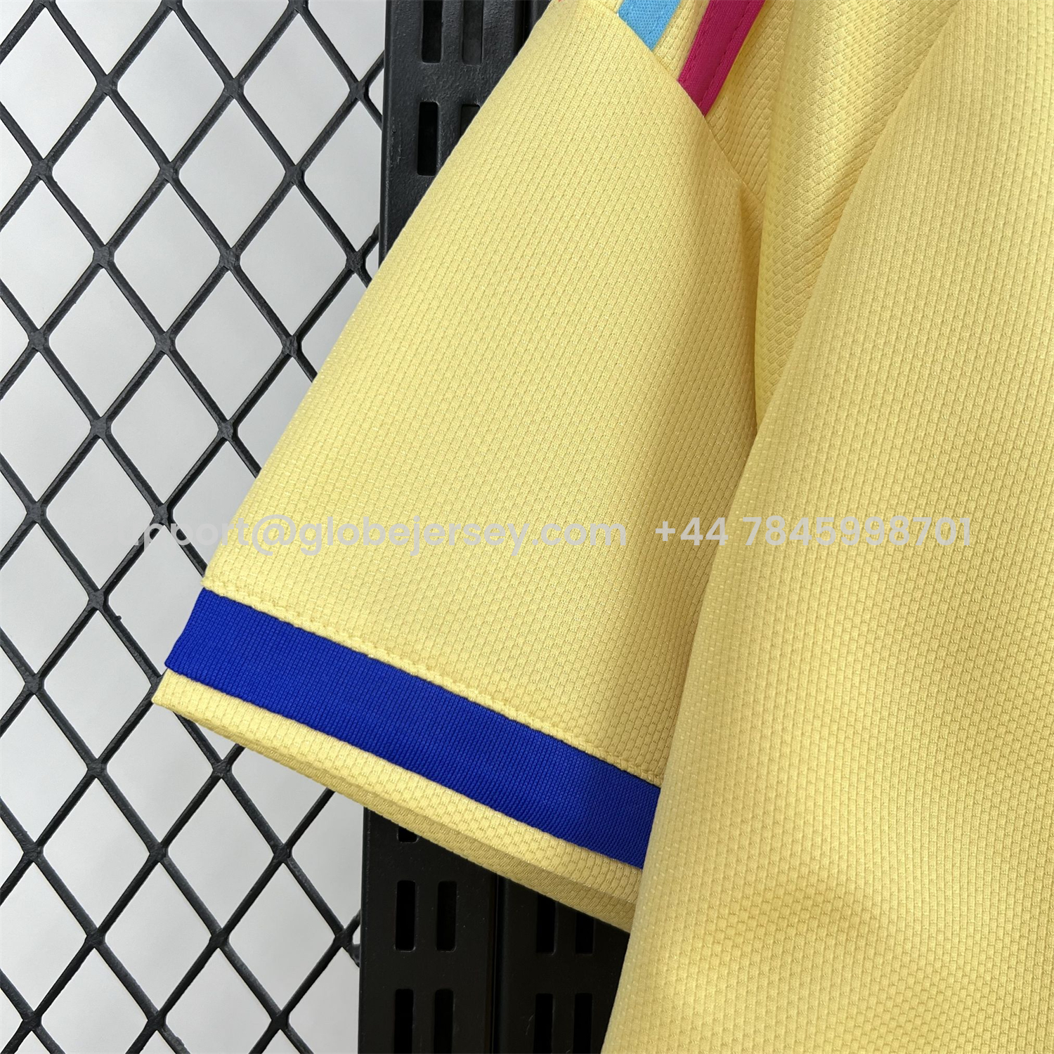 GlobeJersey-Curaçao 2026 Away Yellow Jersey - Fans Version