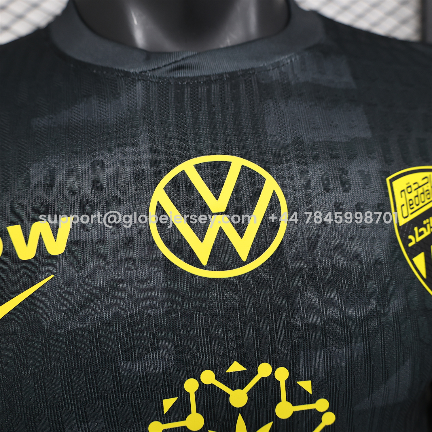GlobeJersey-Al Ittihad Jeddah United 25-26 Third Jersey With Chest Sponsor - Player Version