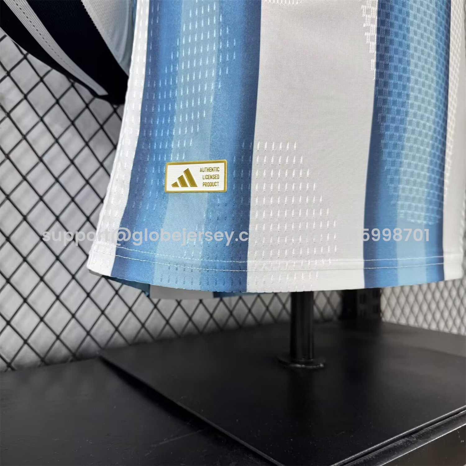 GlobeJersey-Argentina 2026 Home Long Sleeves Jersey - Player Version