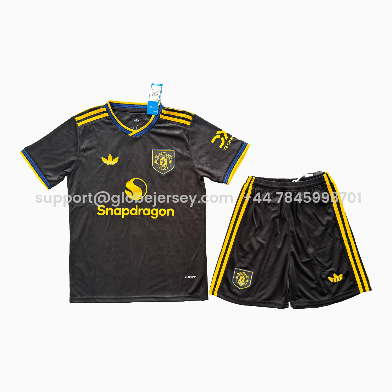 GlobeJersey-Manchester United 25-26 Third Men's Adult Jersey Set - Fans Version