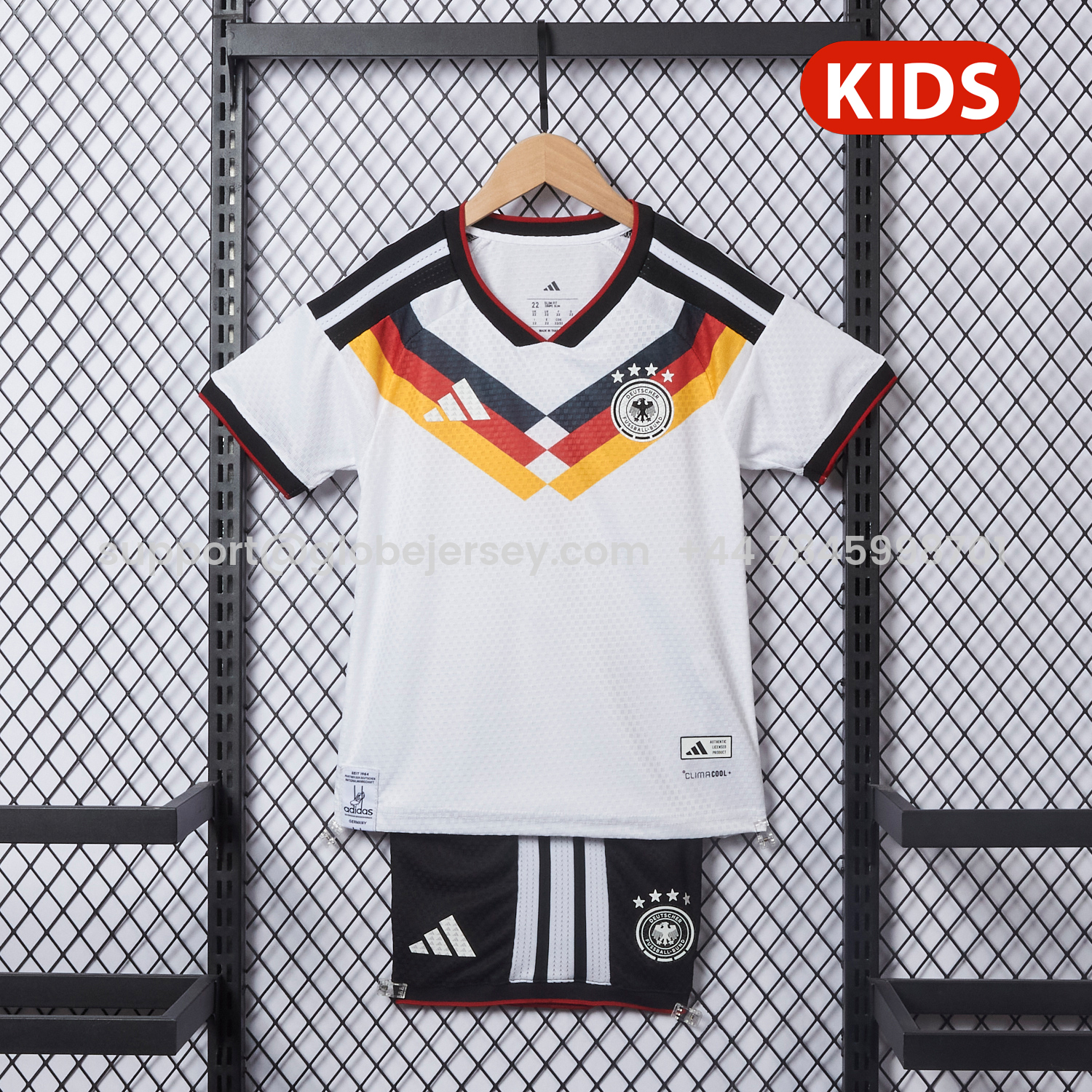 GlobeJersey-Germany 2026 Home Kids Kit - Player Version