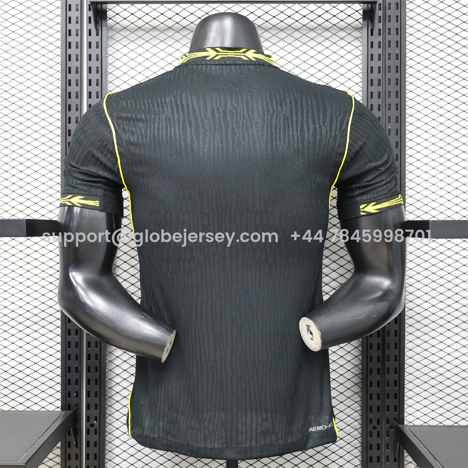 GlobeJersey-C.H.E.L.S.E.A 25-26 Black With Gold Special Jersey - Player Version