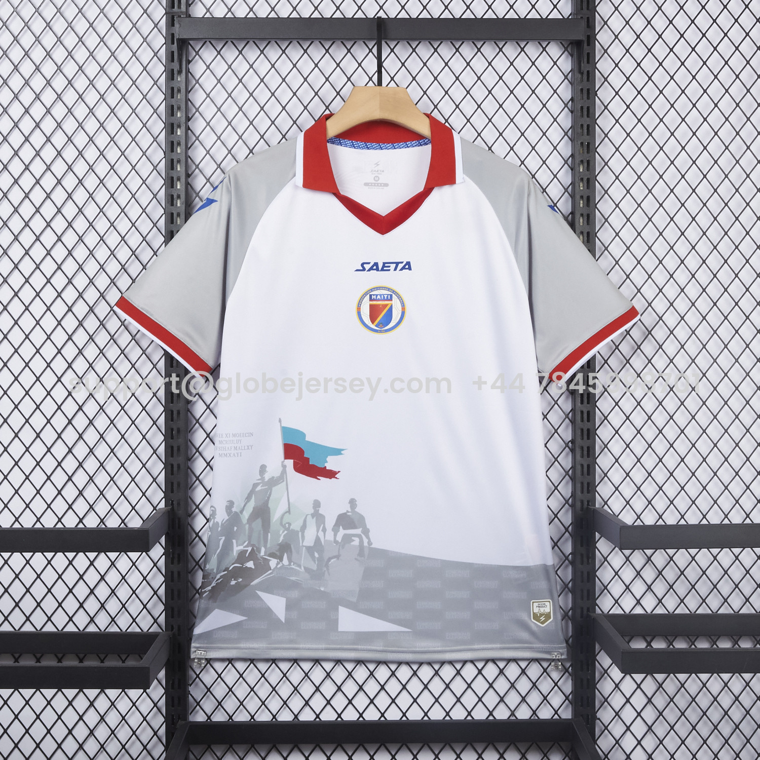 GlobeJersey-Haiti 26-27 Away Jersey - Fans Version