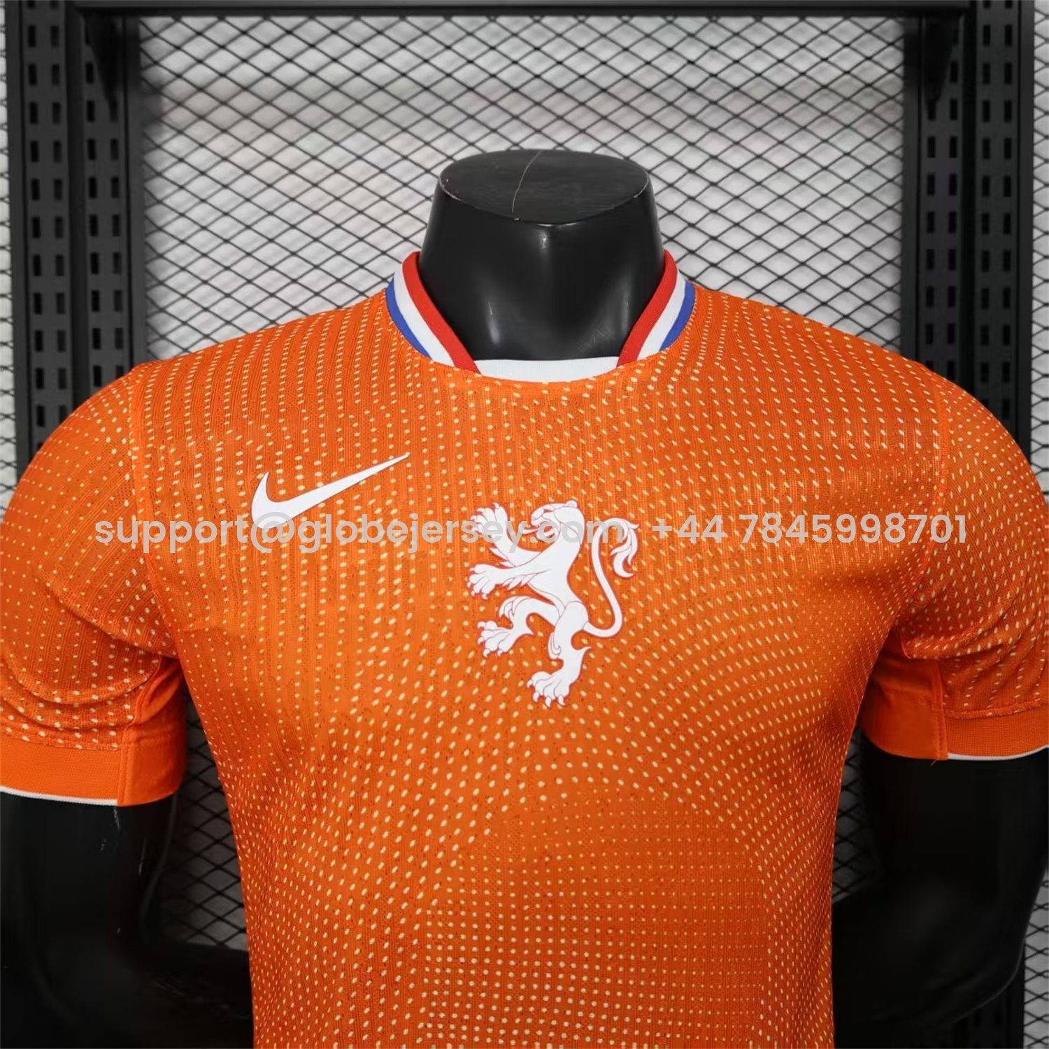 GlobeJersey-Netherlands 2025-26 Orange Special Jersey - Player Version
